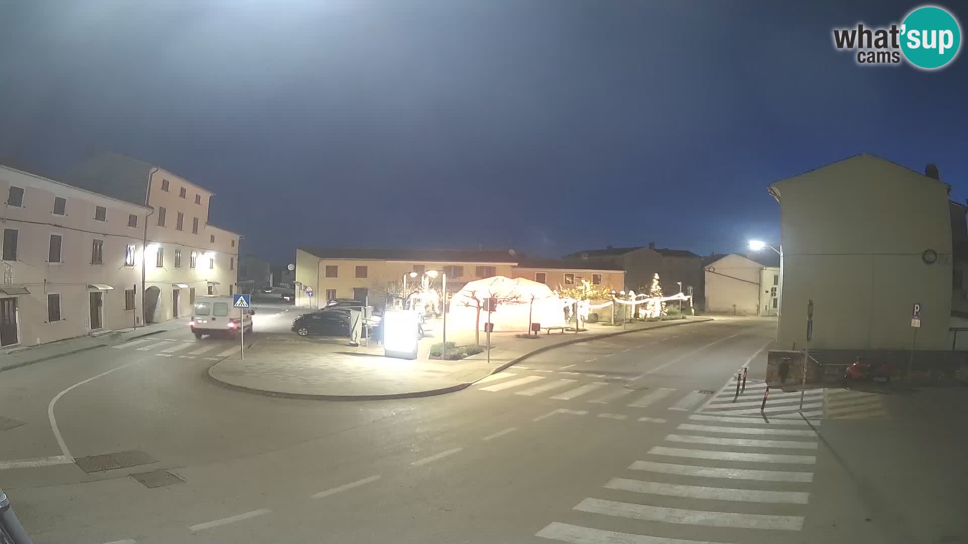 Bale Trg La Musa webcam – Istria – Croatia
