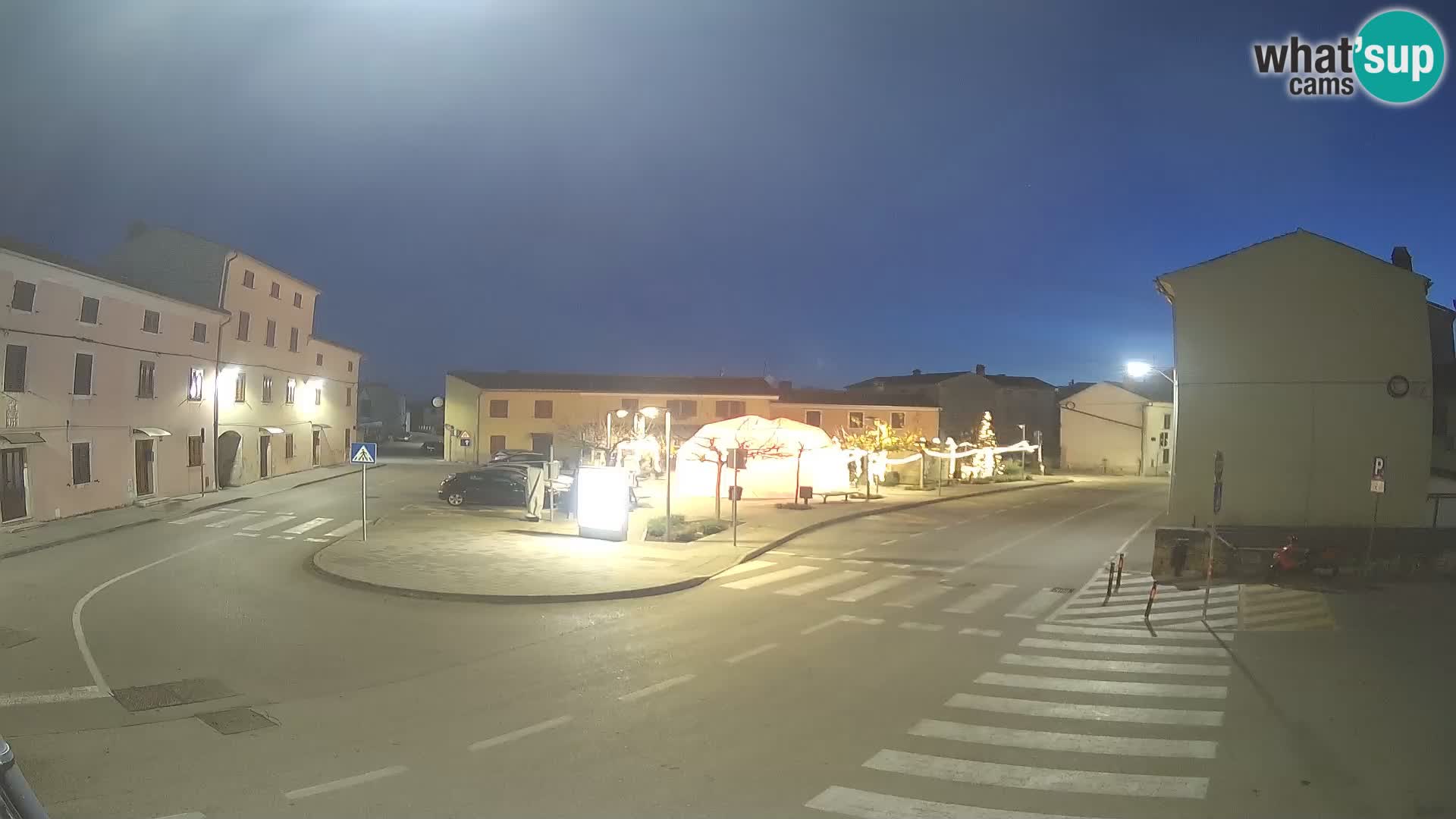 Bale Trg La Musa spletna kamera – Istra – Hrvaška