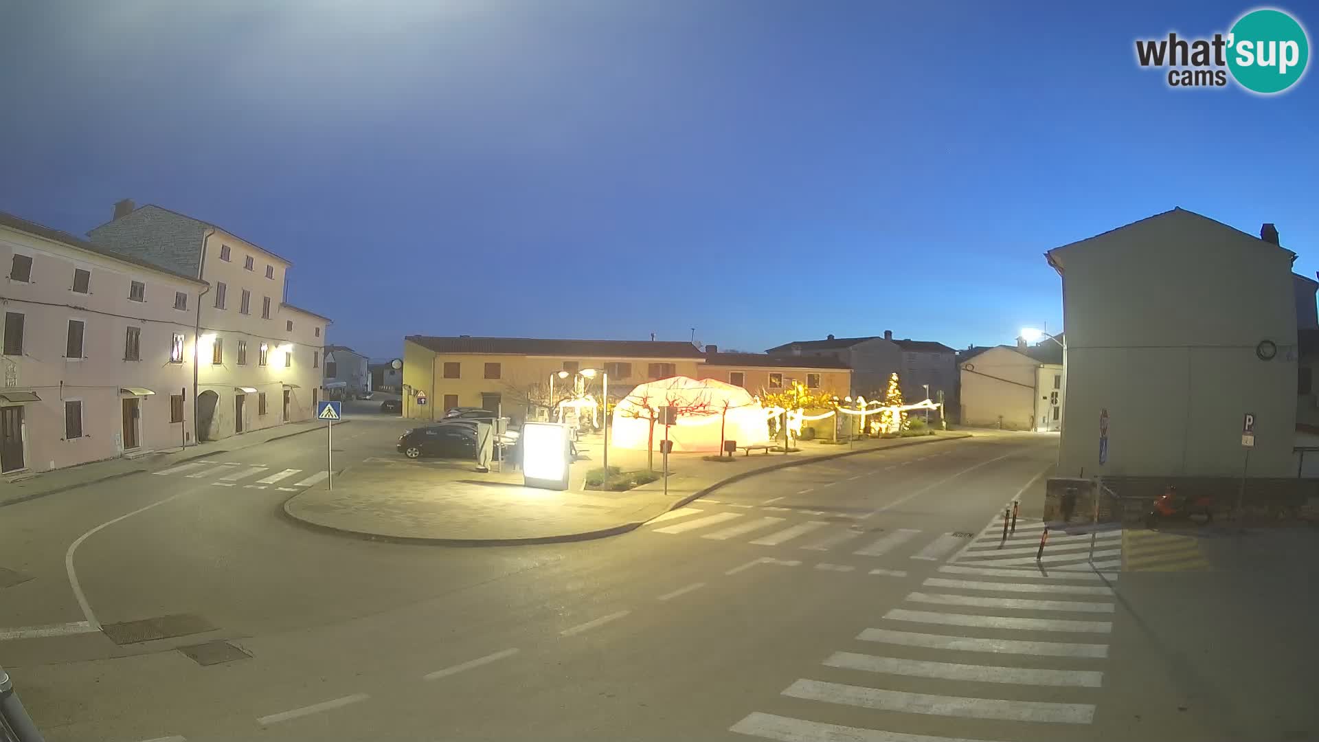 Bale Trg La Musa spletna kamera – Istra – Hrvaška