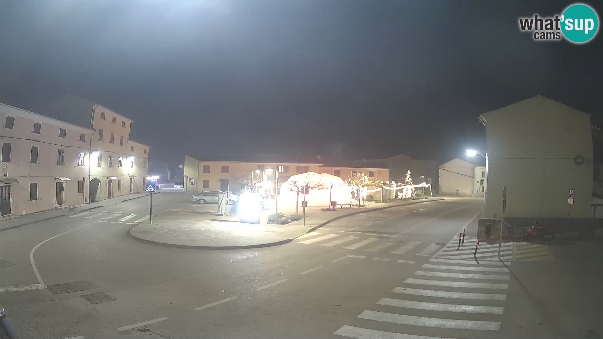 Bale, webcam de la plaza La Musa – Istria – Croacia