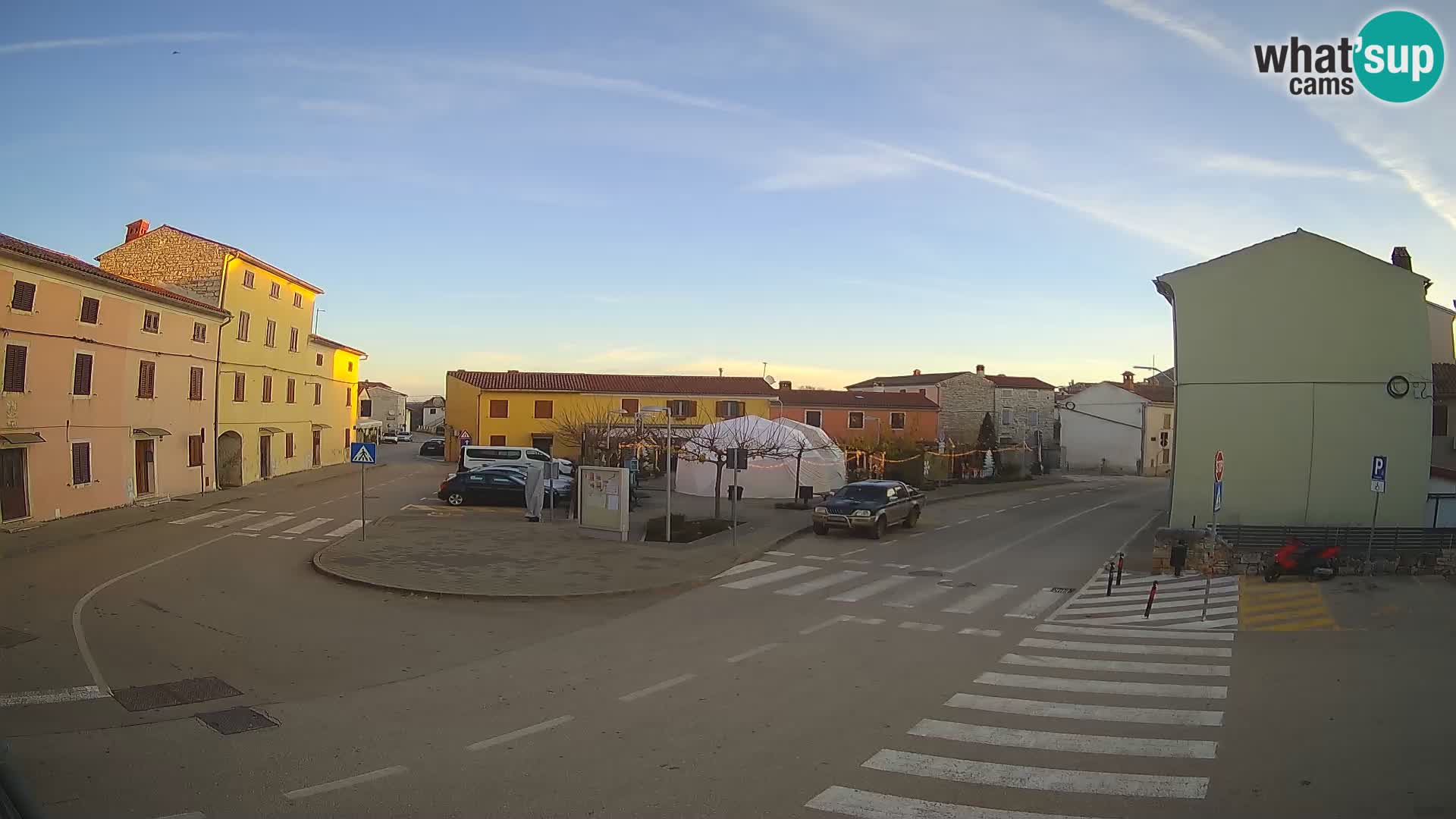 Bale Trg La Musa spletna kamera – Istra – Hrvaška