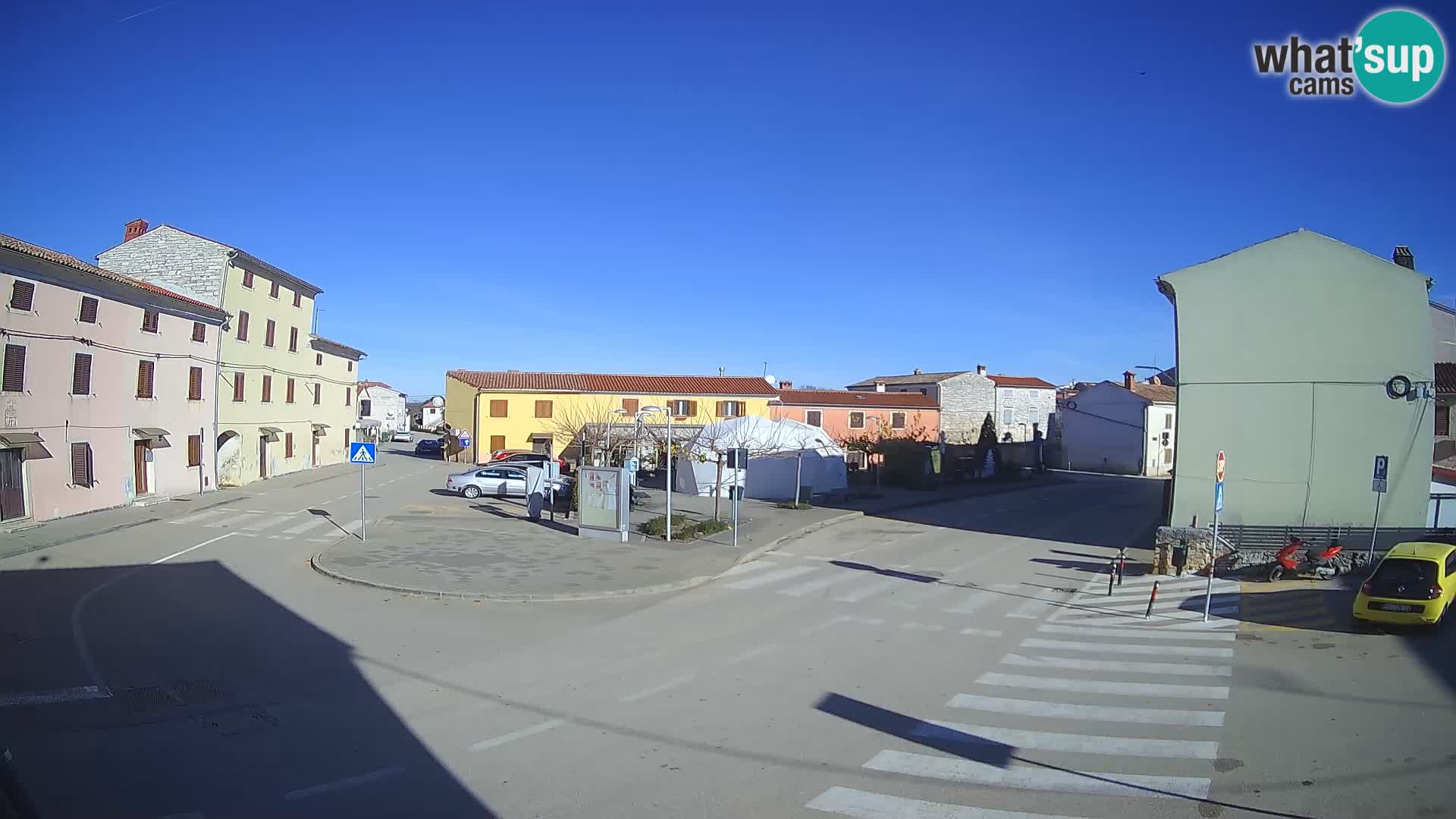 Bale Trg La Musa webcam – Istria – Croatia