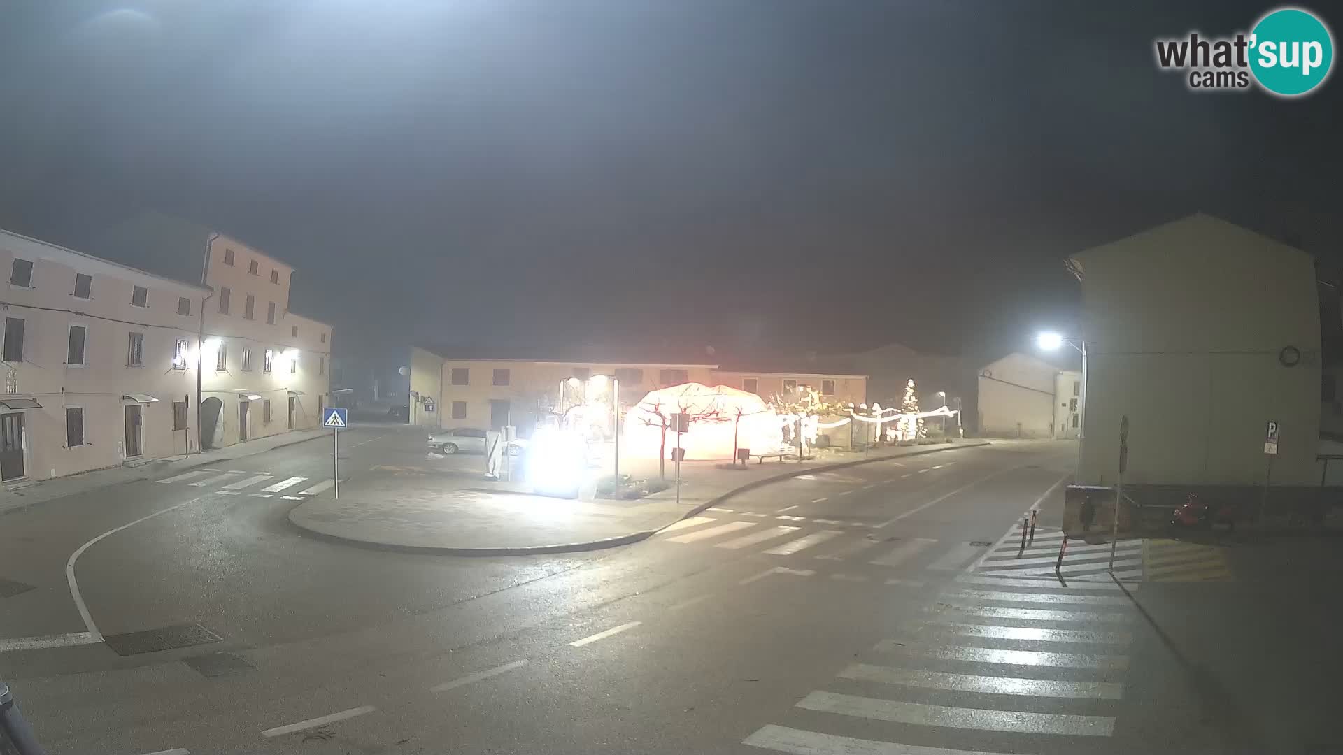 Bale, webcam de la place La Musa – Istrie – Croatie