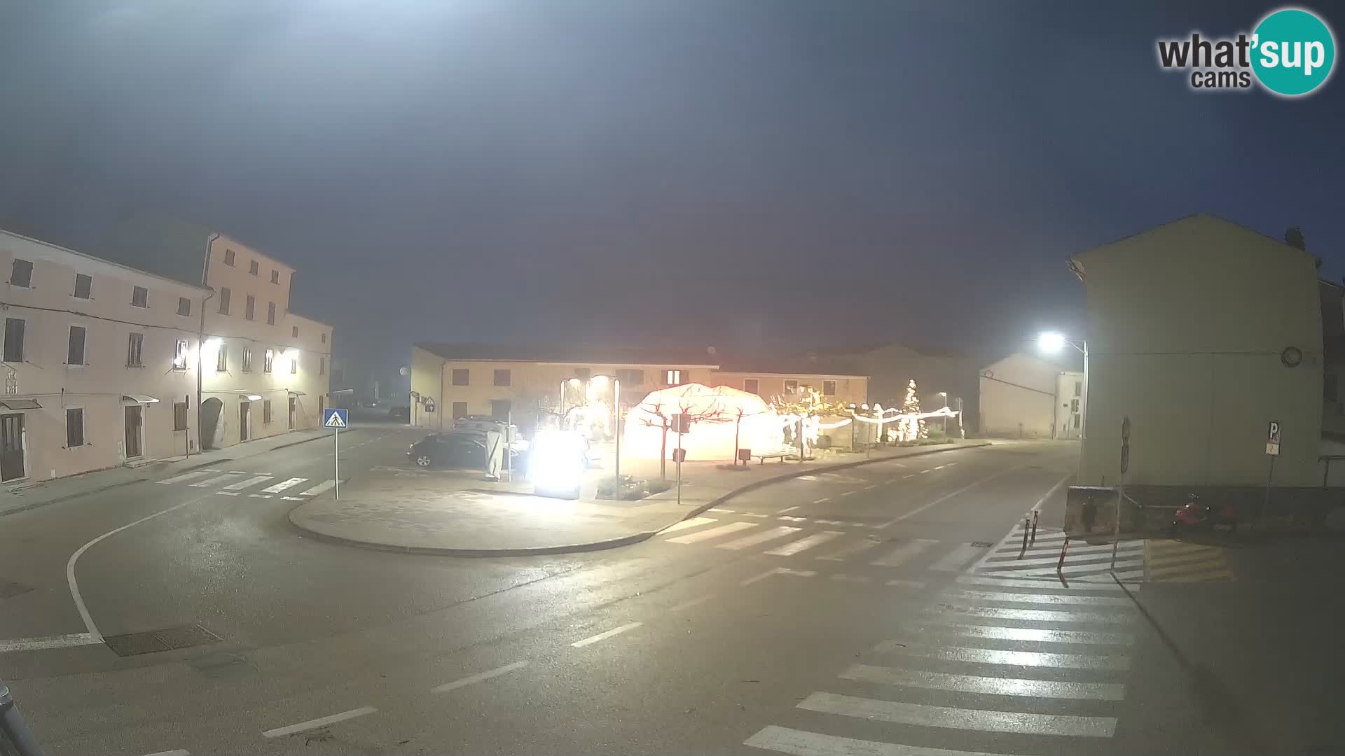 Bale, webcam de la plaza La Musa – Istria – Croacia