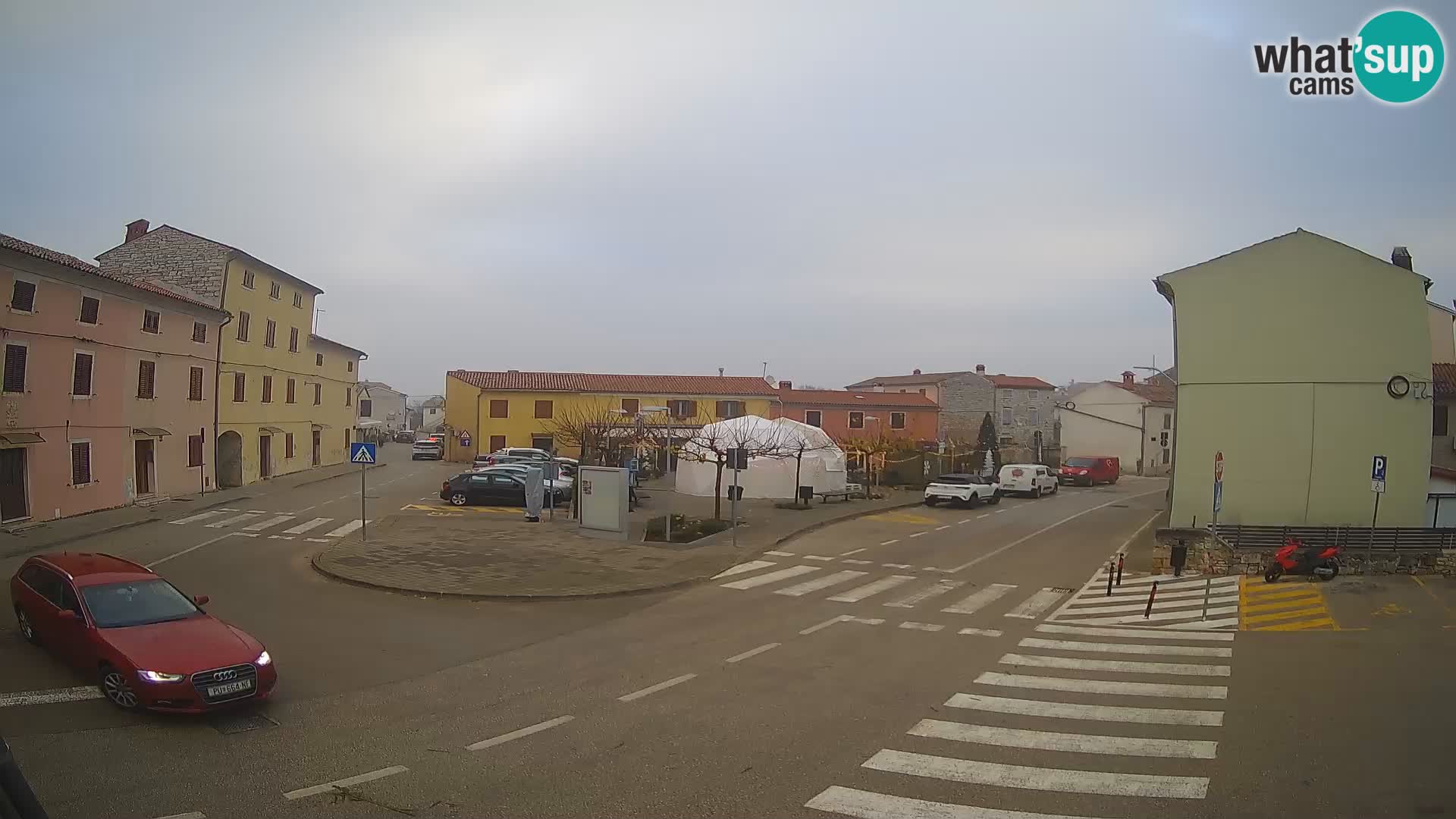 Bale Trg La Musa webcam – Istria – Croatia