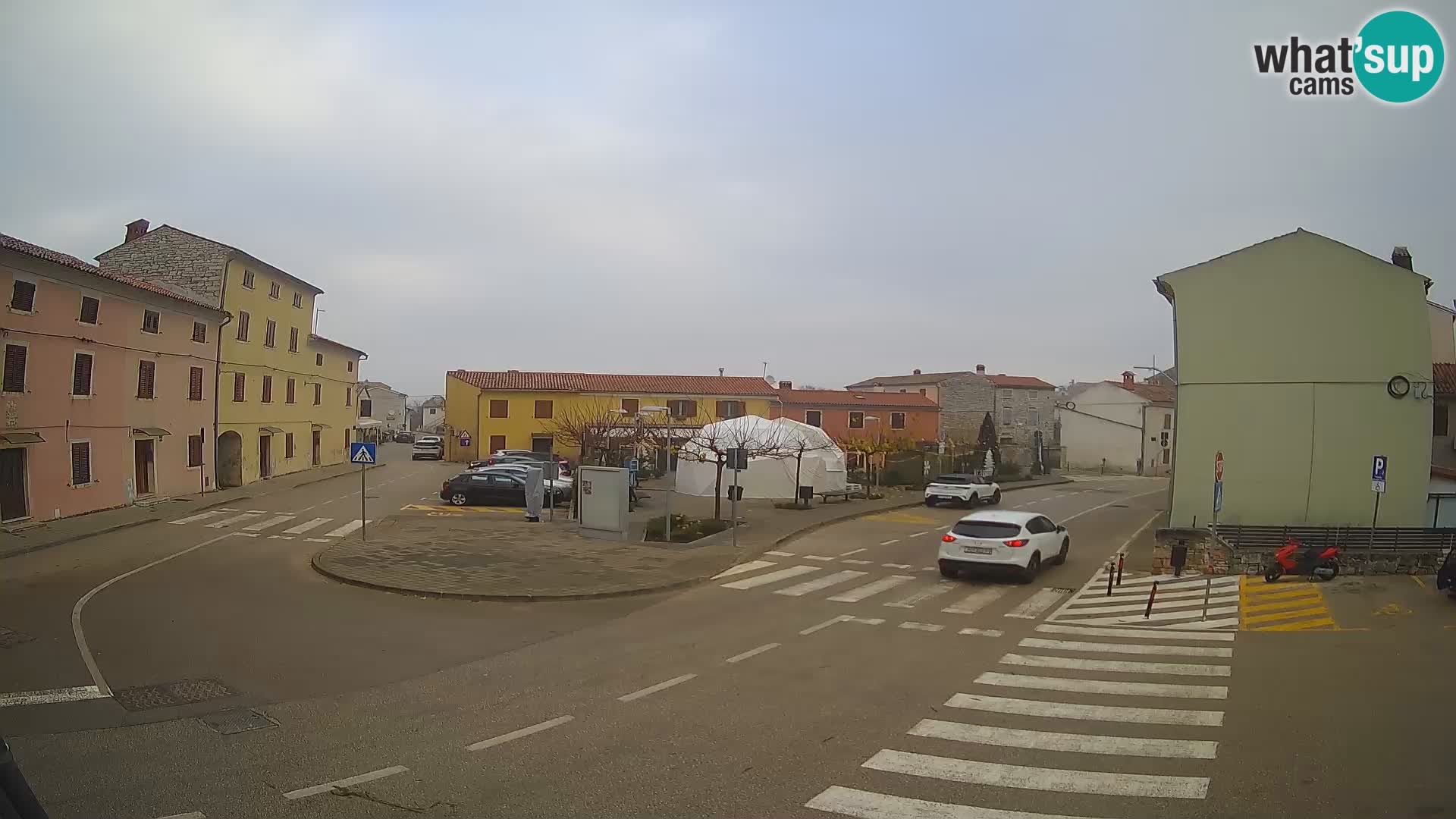 Webcam Valle, piazza La Musa – Istria – Croazia