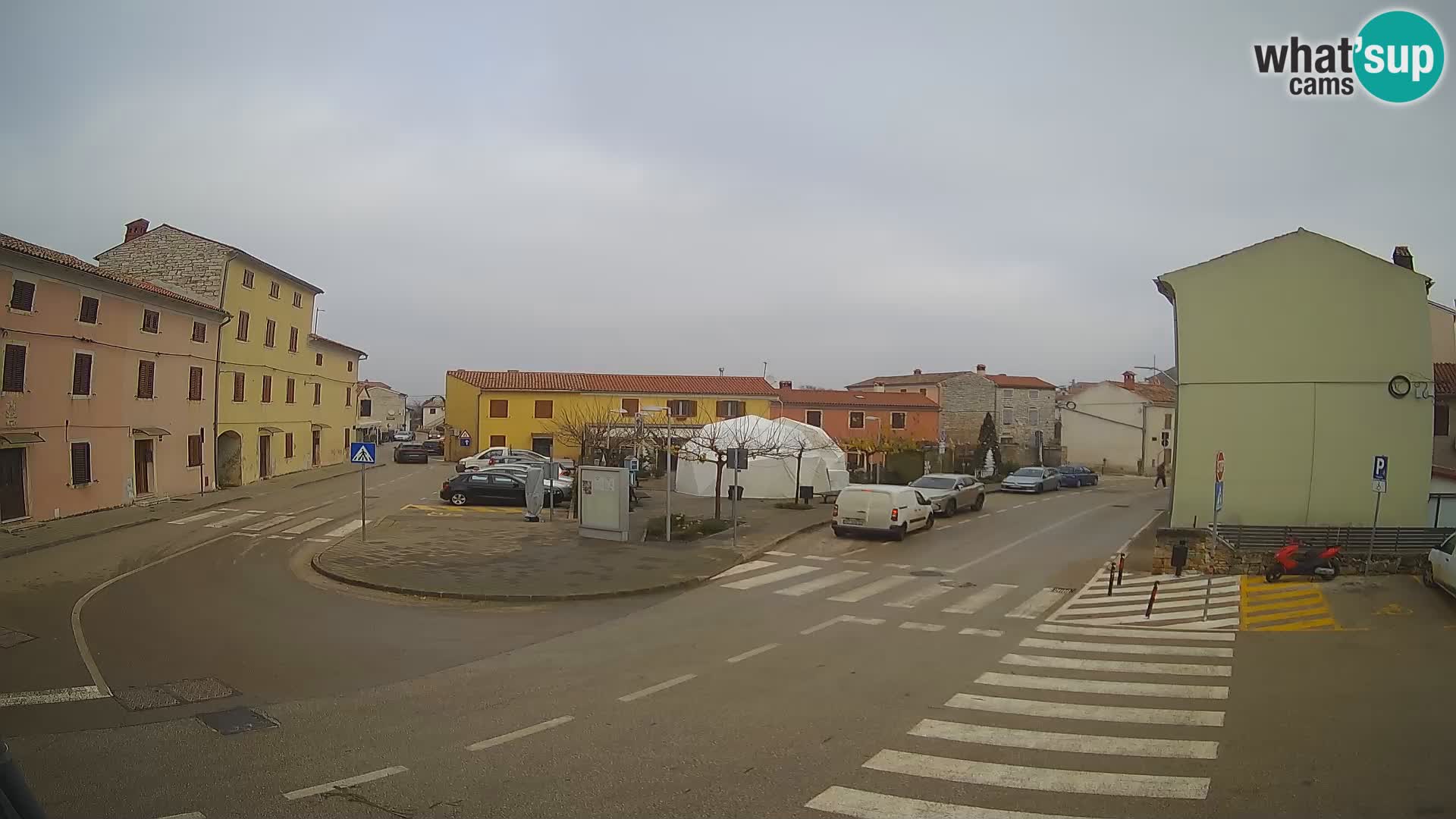 Bale Trg La Musa web kamera – Istra