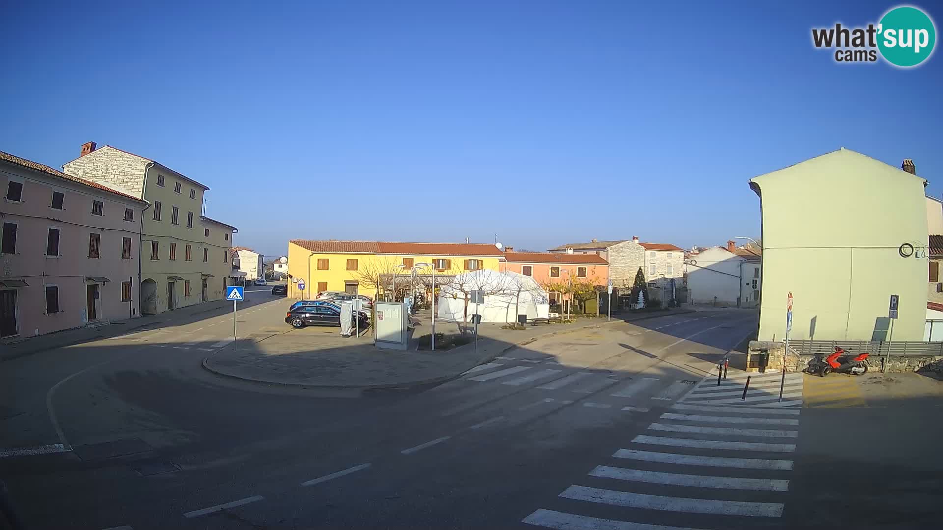 Webcam Valle, piazza La Musa – Istria – Croazia
