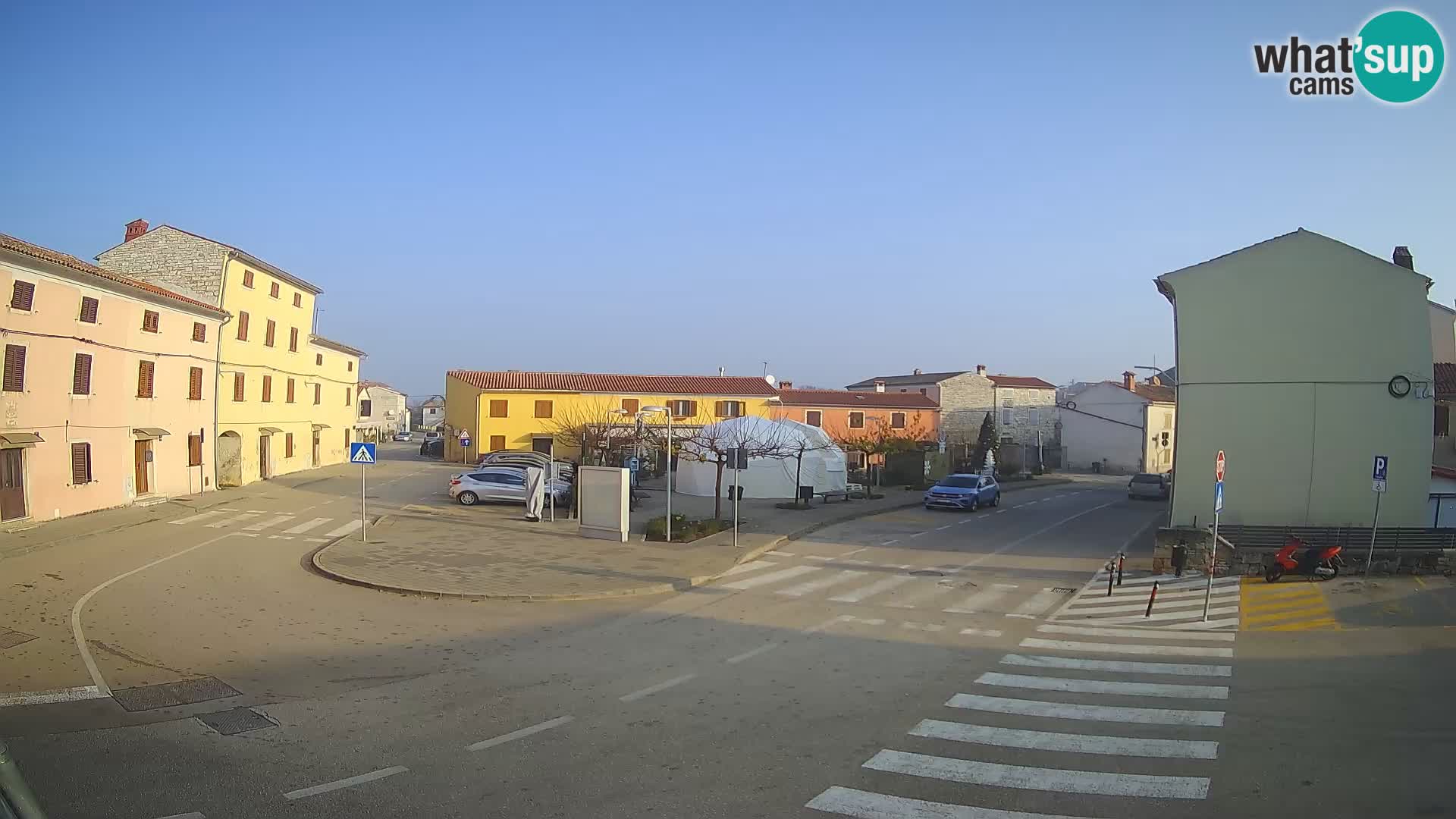 Bale Trg La Musa spletna kamera – Istra – Hrvaška