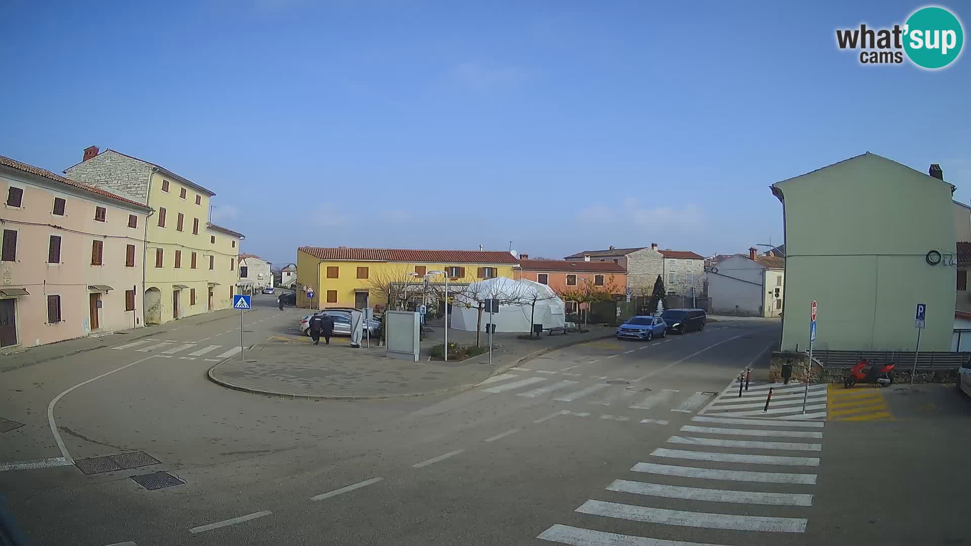 Bale Trg La Musa web kamera – Istra