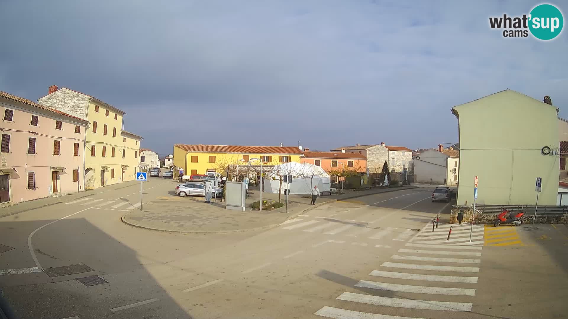 Bale Trg La Musa webcam – Istria – Croatia