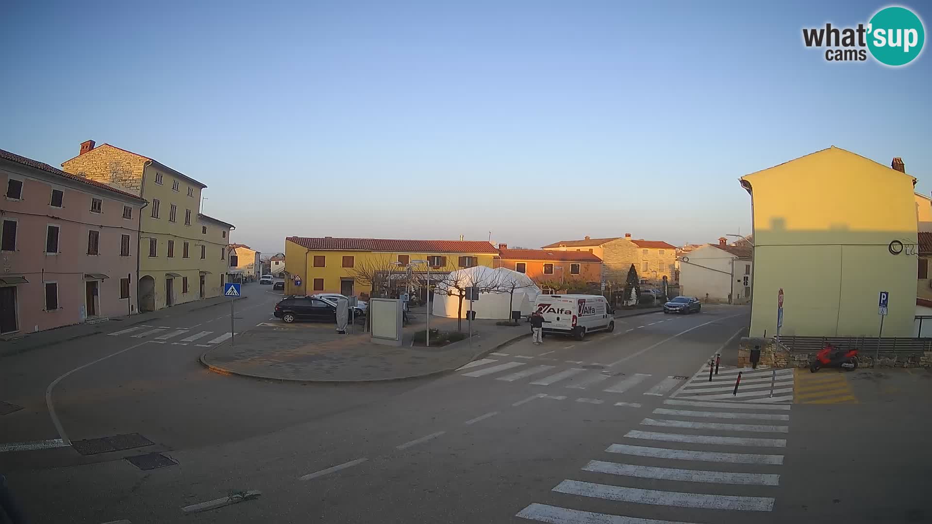 Bale Trg La Musa spletna kamera – Istra – Hrvaška
