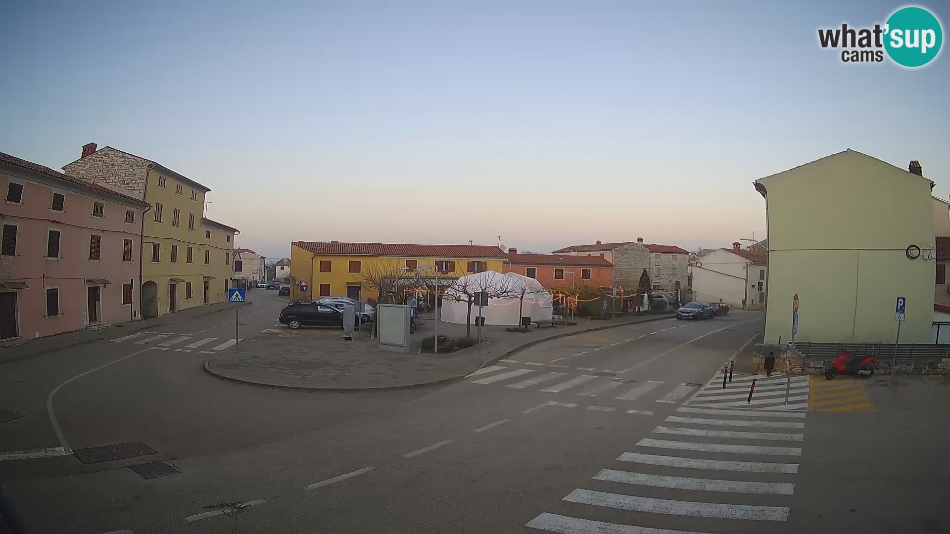 Bale Trg La Musa webcam – Istria – Croatia