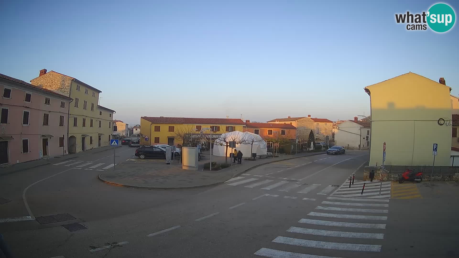 Bale Trg La Musa webcam – Istria – Croatia