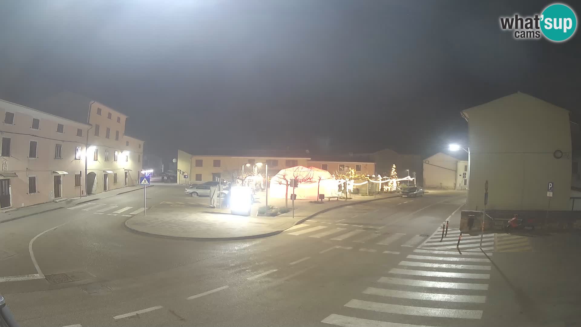 Bale, webcam de la plaza La Musa – Istria – Croacia