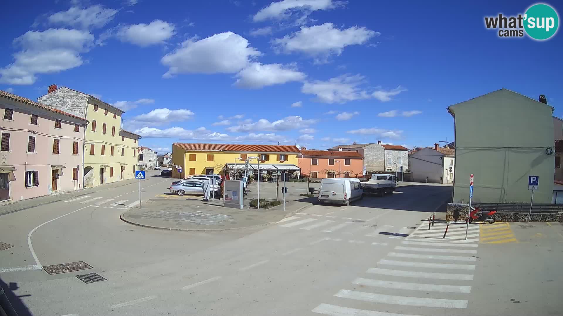 Bale Trg La Musa webcam – Istria – Croatia