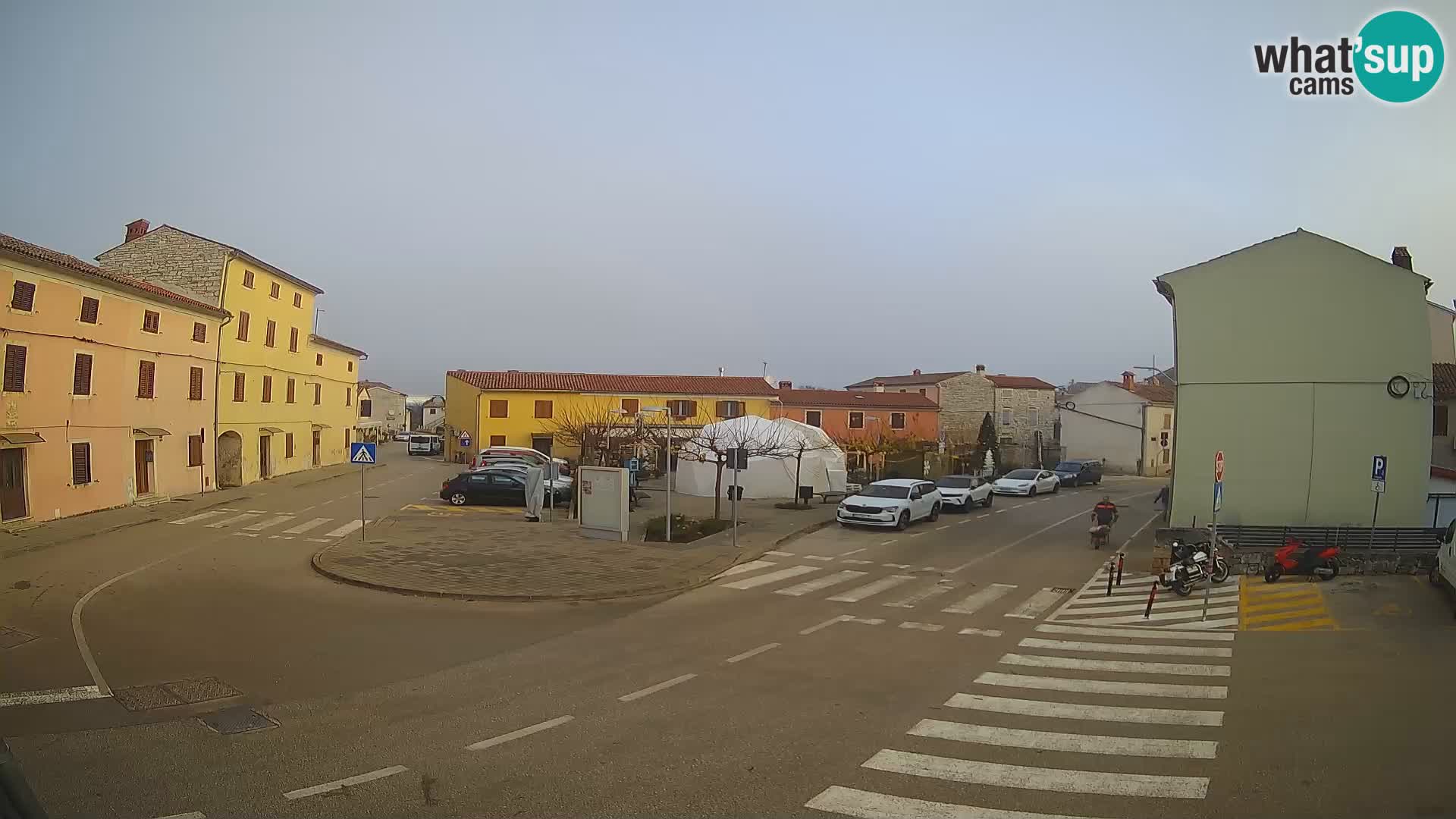 Bale Trg La Musa spletna kamera – Istra – Hrvaška