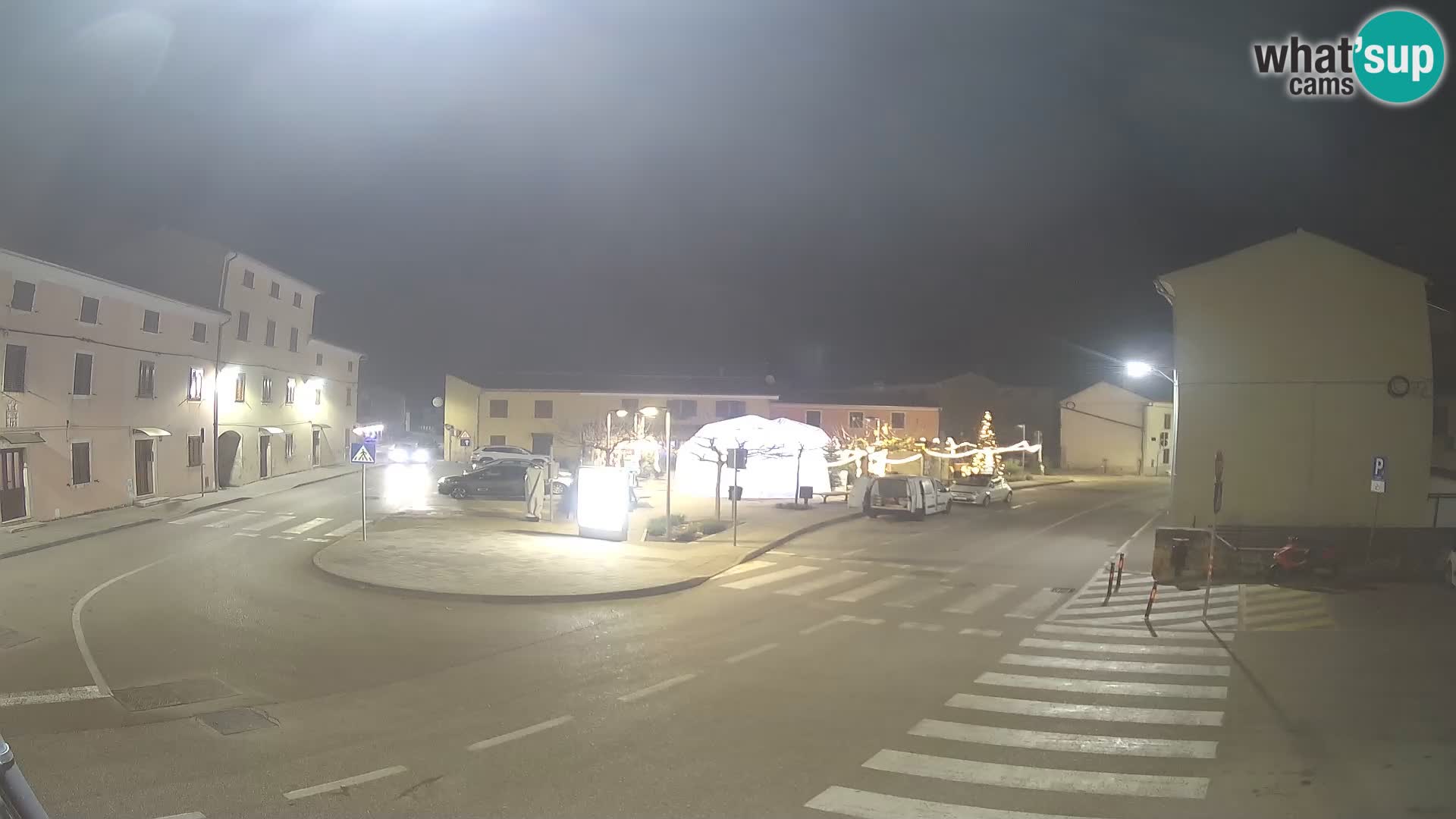 Bale, webcam de la plaza La Musa – Istria – Croacia