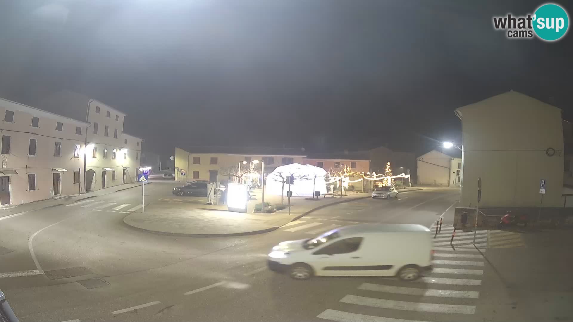 Bale, webcam de la place La Musa – Istrie – Croatie