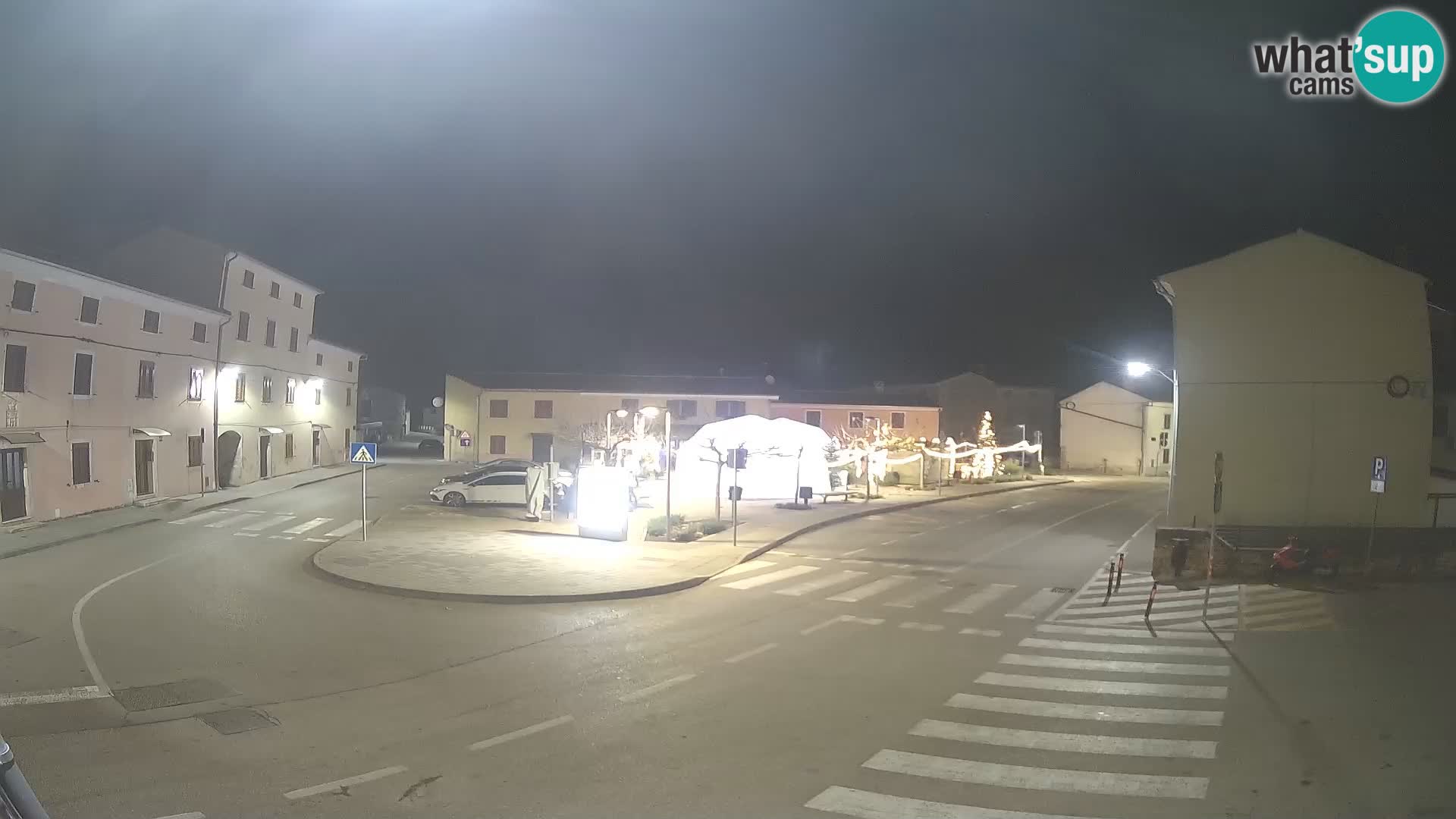 Bale, webcam de la plaza La Musa – Istria – Croacia