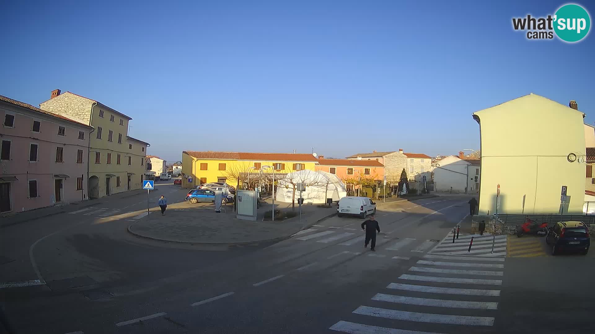 Bale Trg La Musa spletna kamera – Istra – Hrvaška