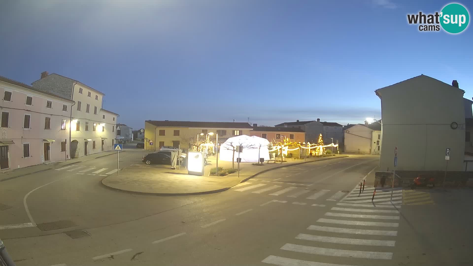 Webcam Valle, piazza La Musa – Istria – Croazia