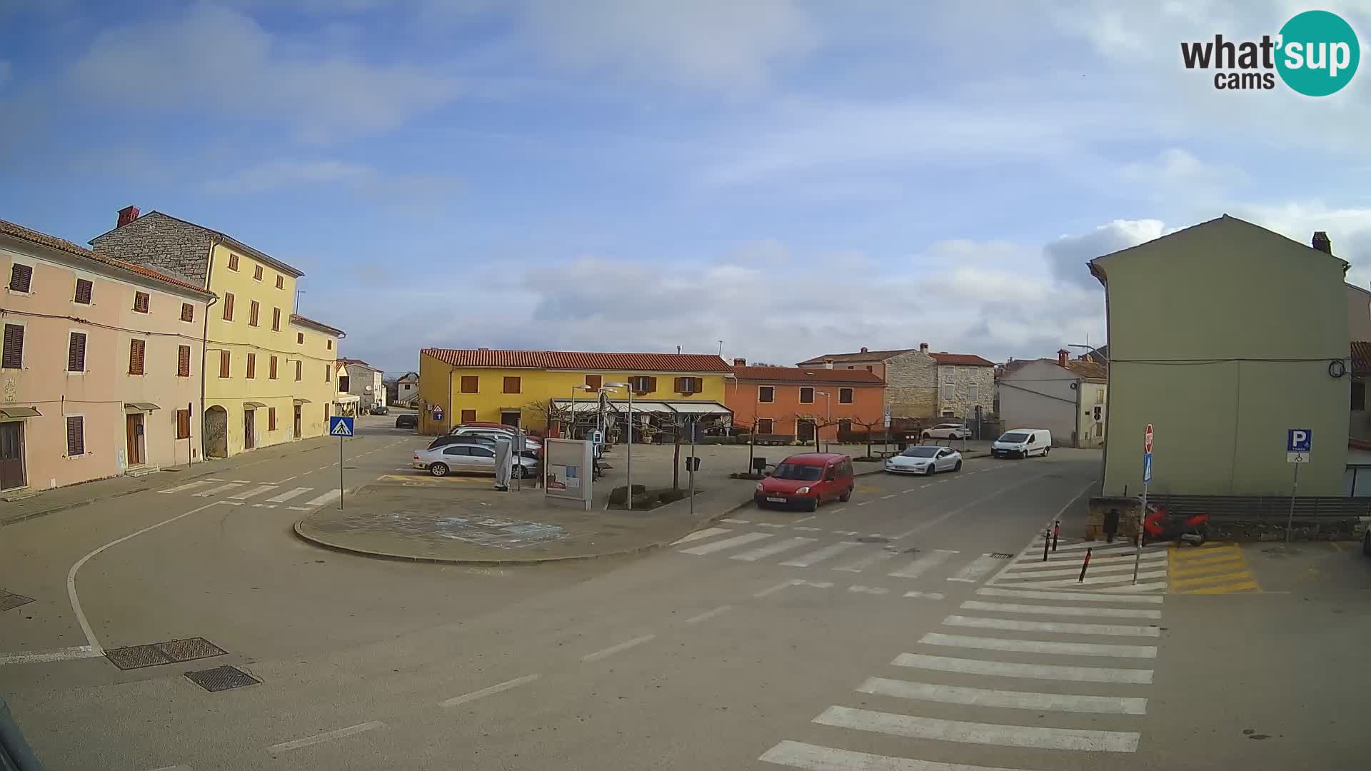 Bale, webcam de la plaza La Musa – Istria – Croacia