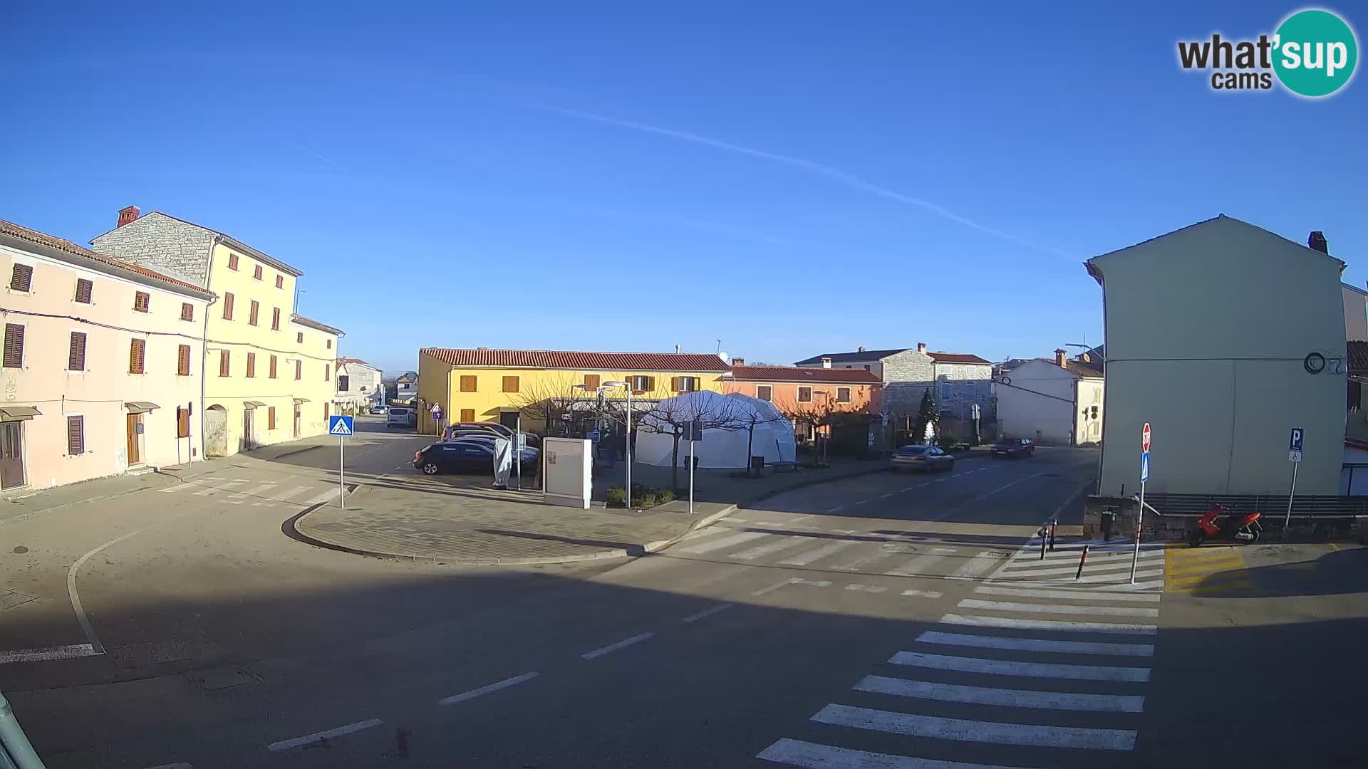 Webcam Valle, piazza La Musa – Istria – Croazia