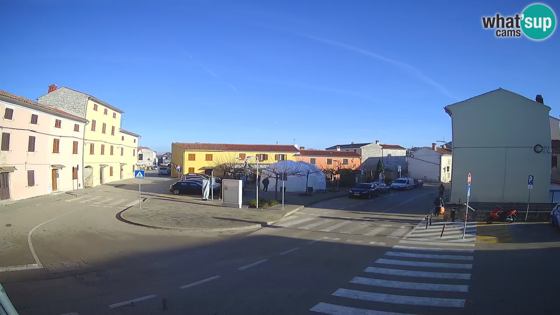 Bale Trg La Musa webcam – Istria – Croatia