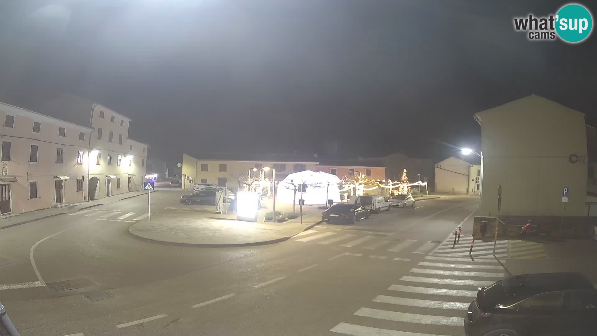 Bale, webcam de la plaza La Musa – Istria – Croacia