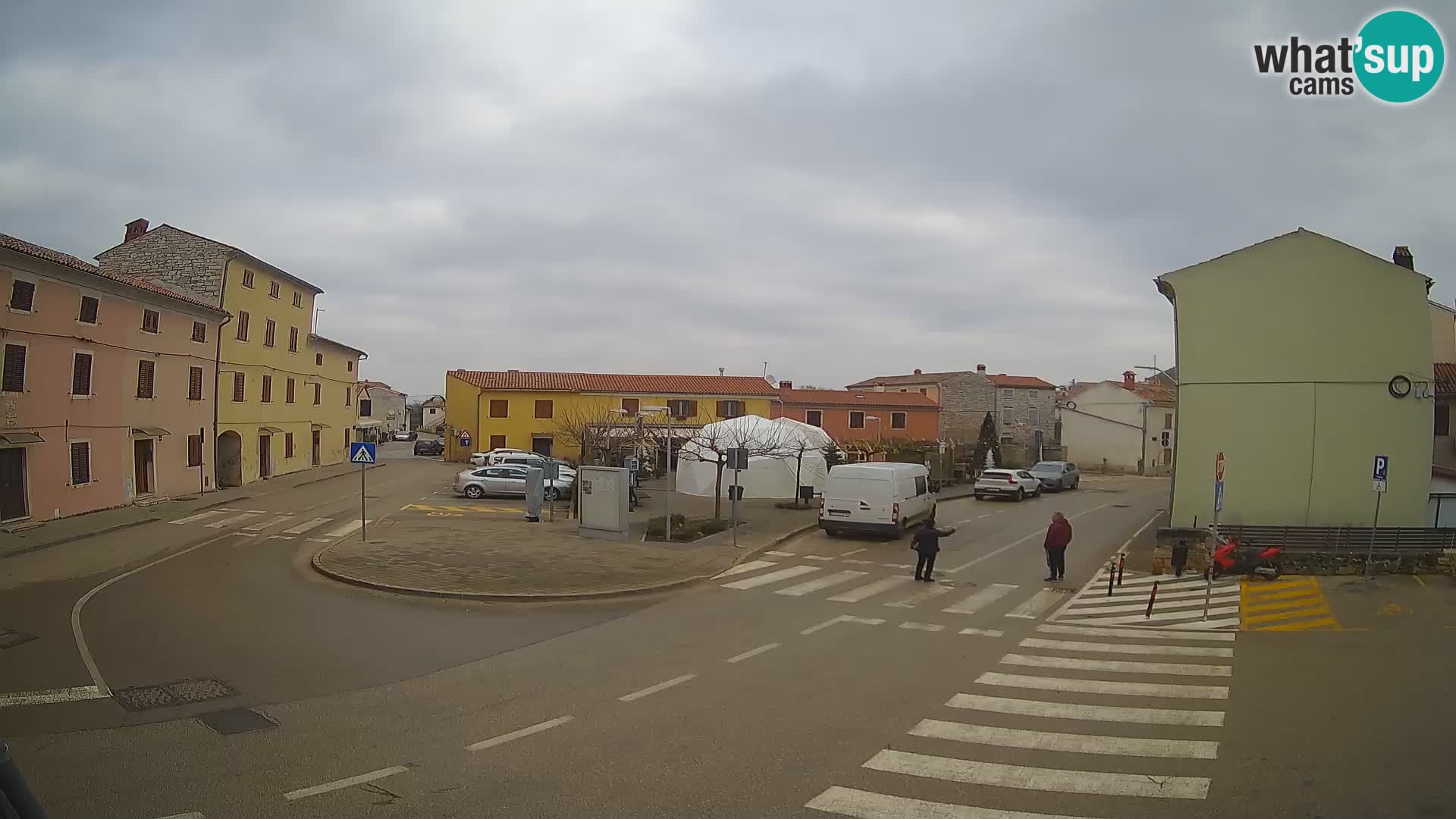 Bale Trg La Musa spletna kamera – Istra – Hrvaška