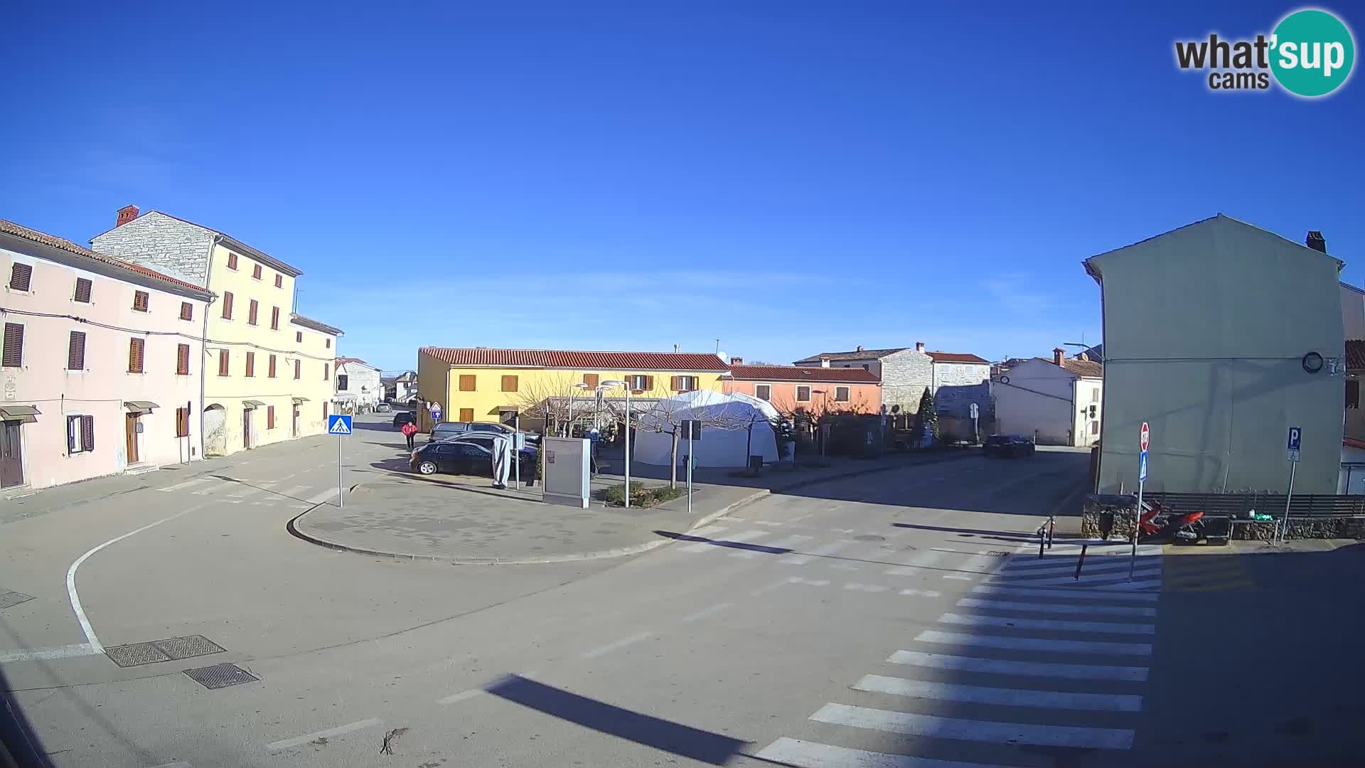 Bale Trg La Musa webcam – Istria – Croatia