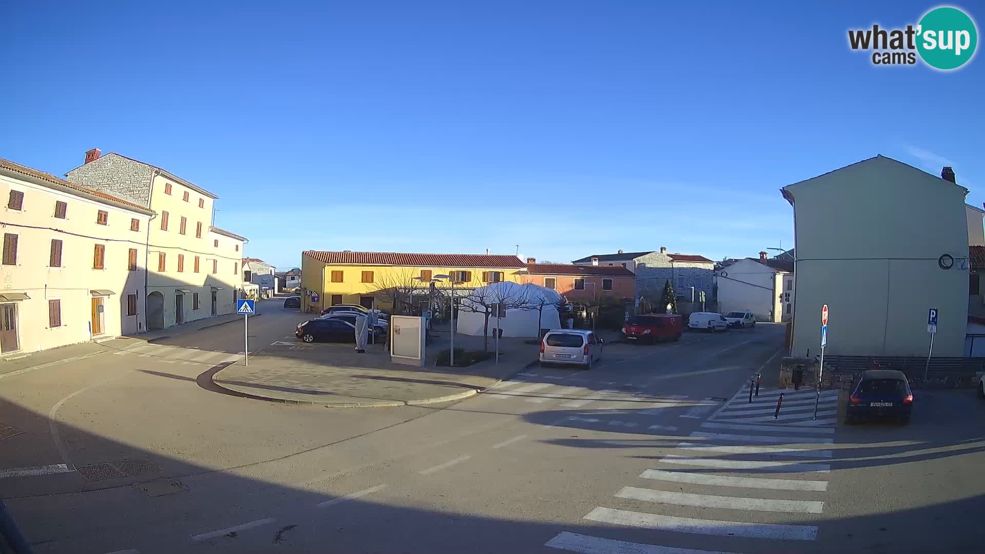 Bale Trg La Musa spletna kamera – Istra – Hrvaška