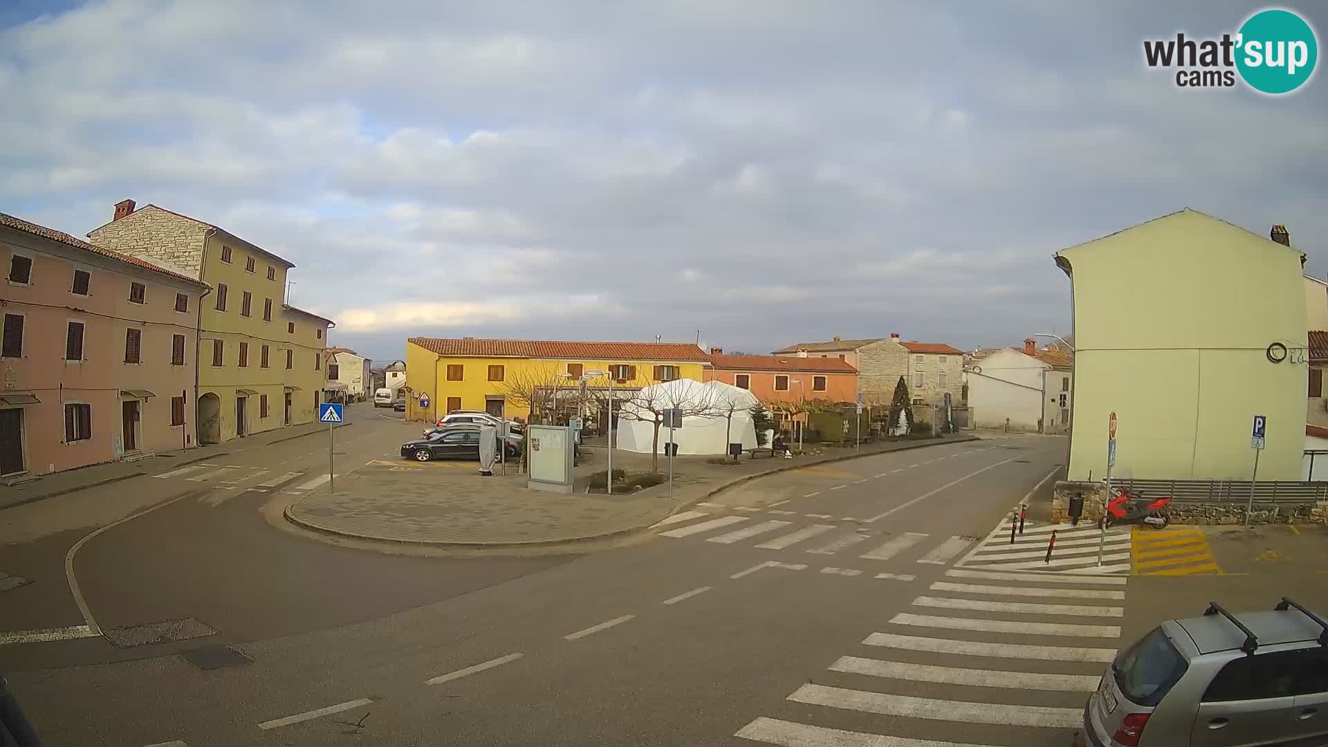 Webcam Valle, piazza La Musa – Istria – Croazia