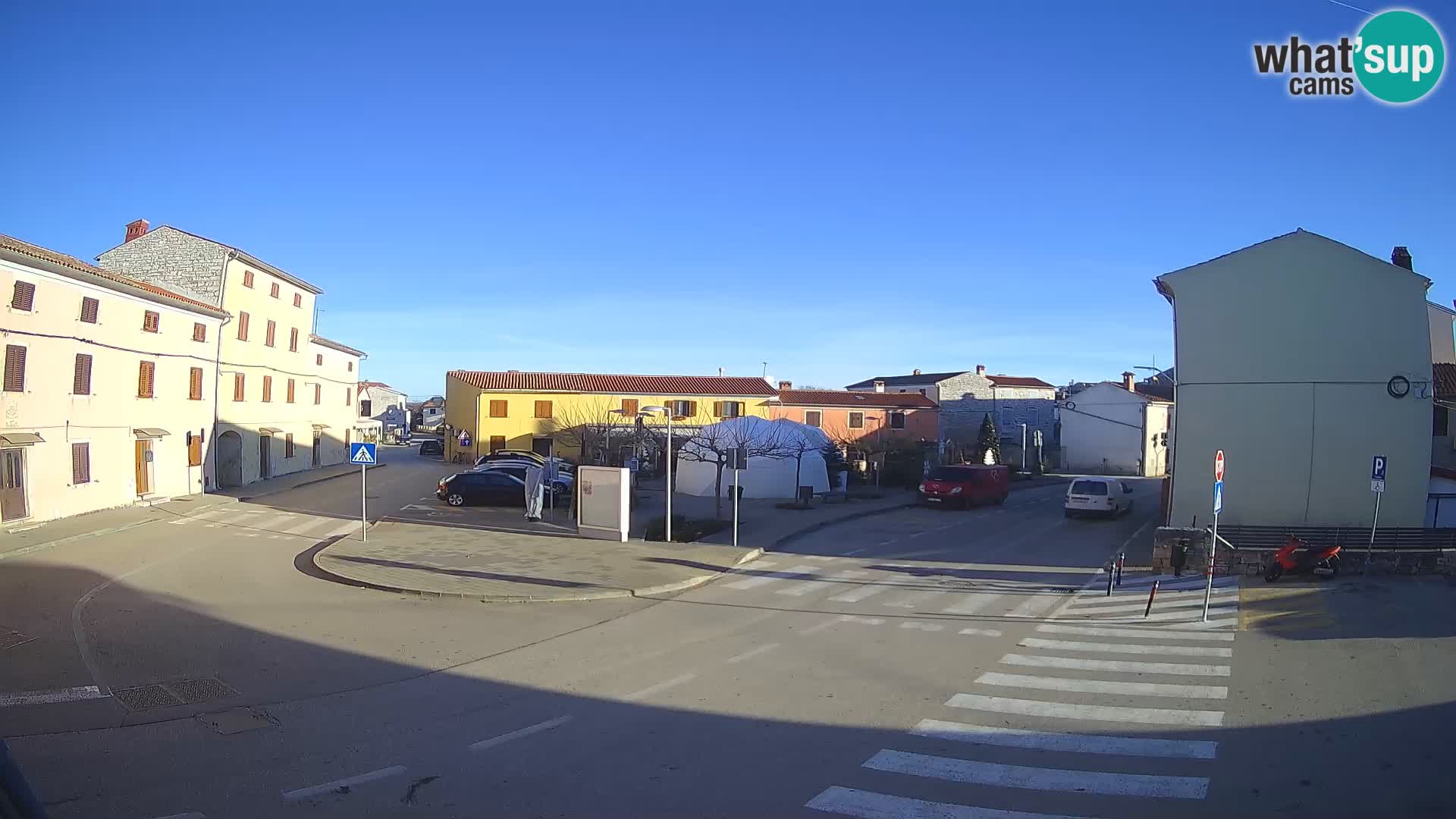 Bale Trg La Musa webcam – Istria – Croatia