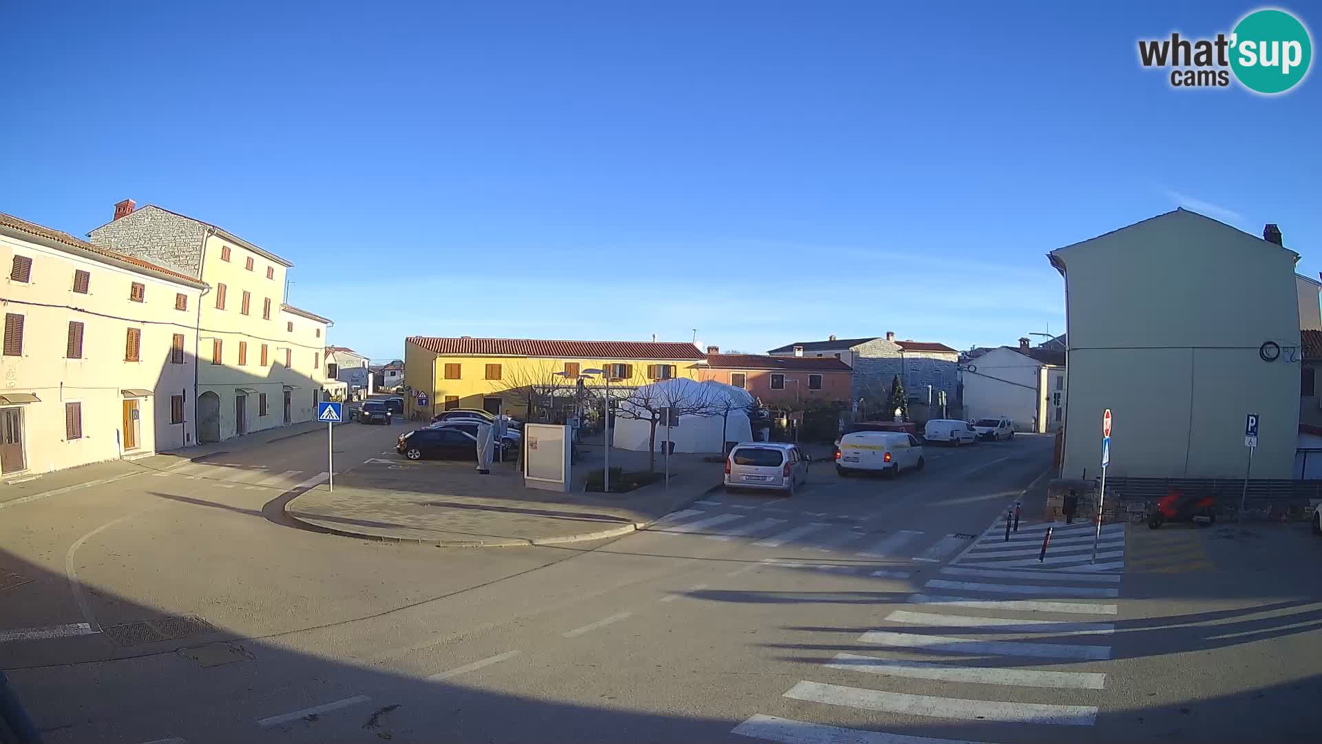 Bale Trg La Musa webcam – Istria – Croatia