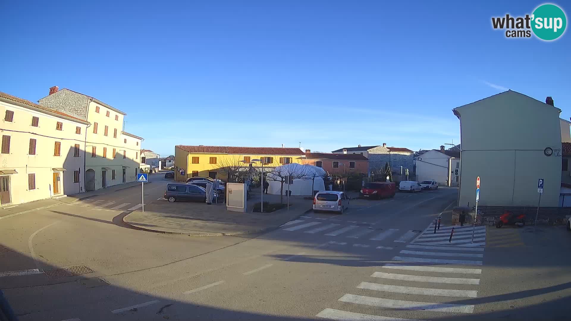 Webcam Valle, piazza La Musa – Istria – Croazia