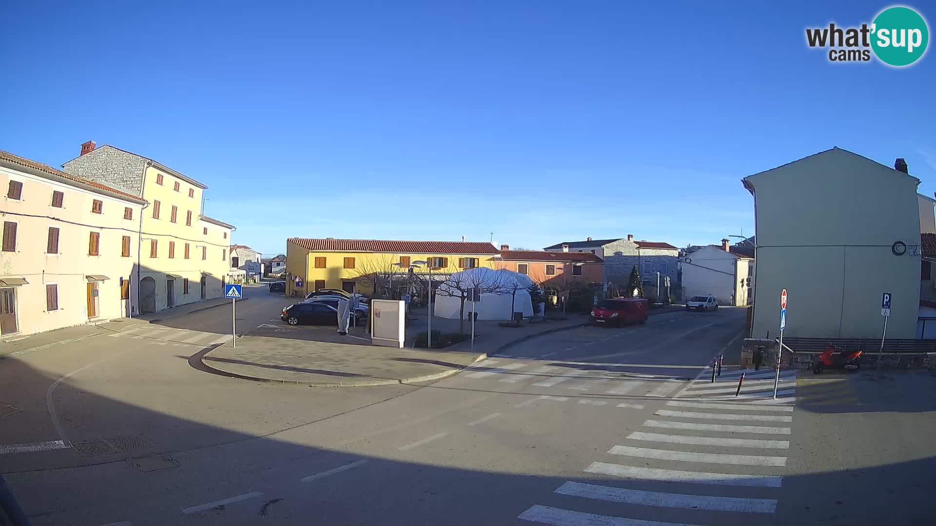 Bale Trg La Musa spletna kamera – Istra – Hrvaška