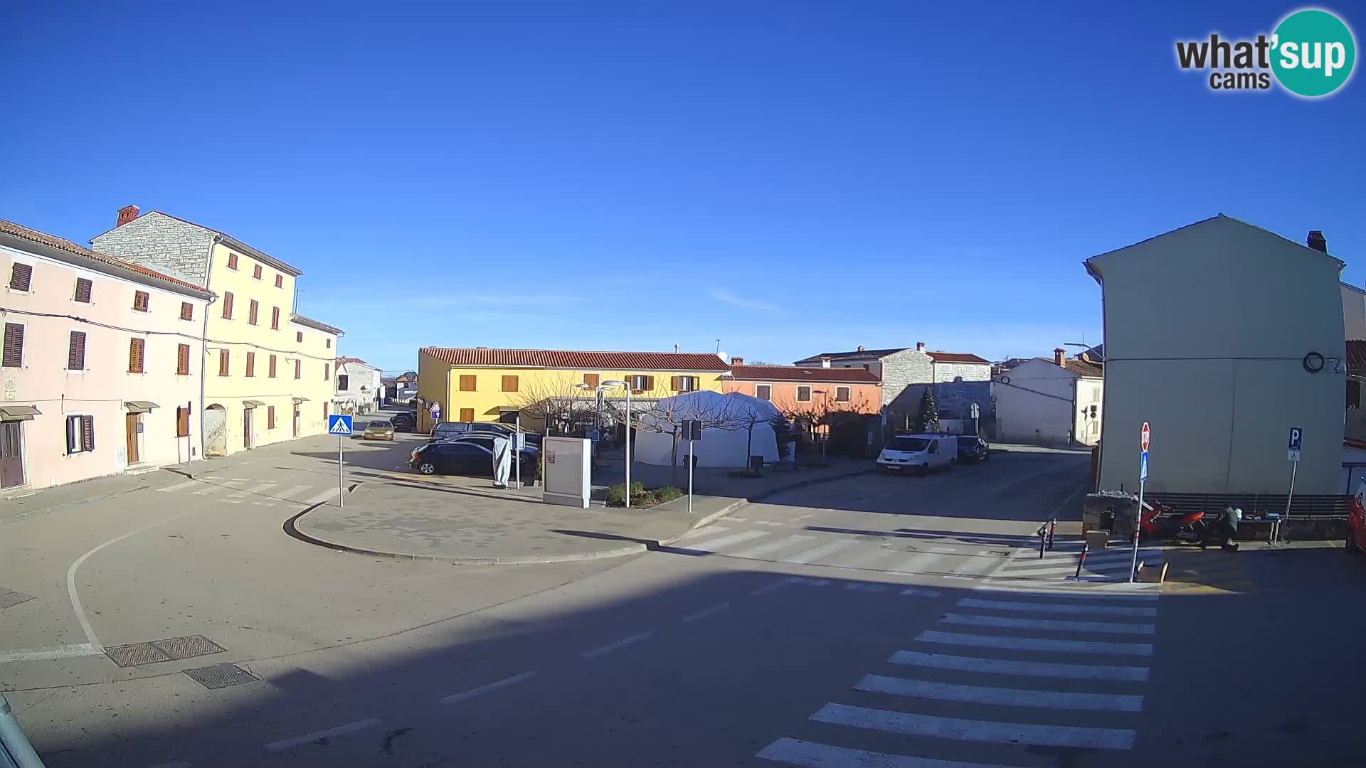 Bale Trg La Musa webcam – Istria – Croatia