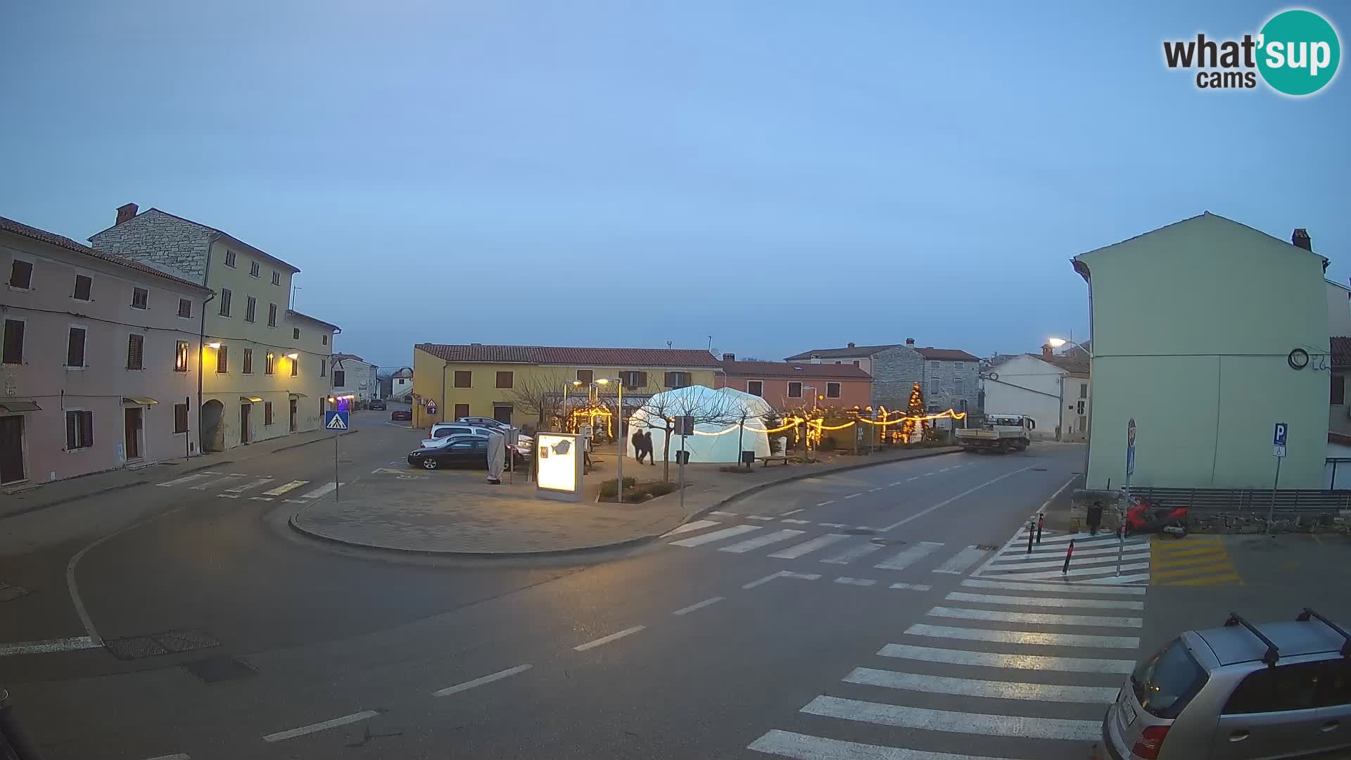 Bale Trg La Musa webcam – Istria – Croatia