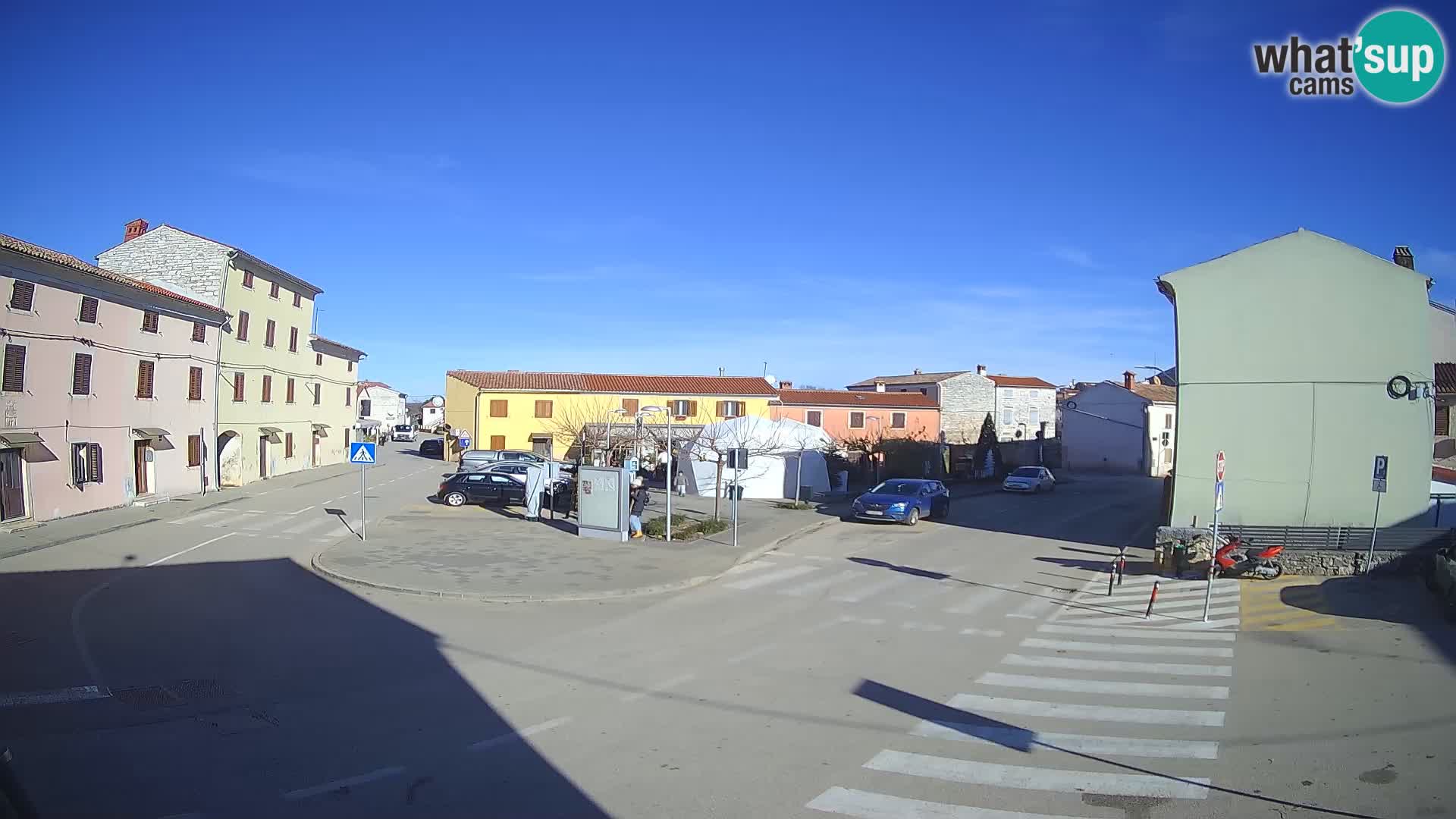 Webcam Valle, piazza La Musa – Istria – Croazia