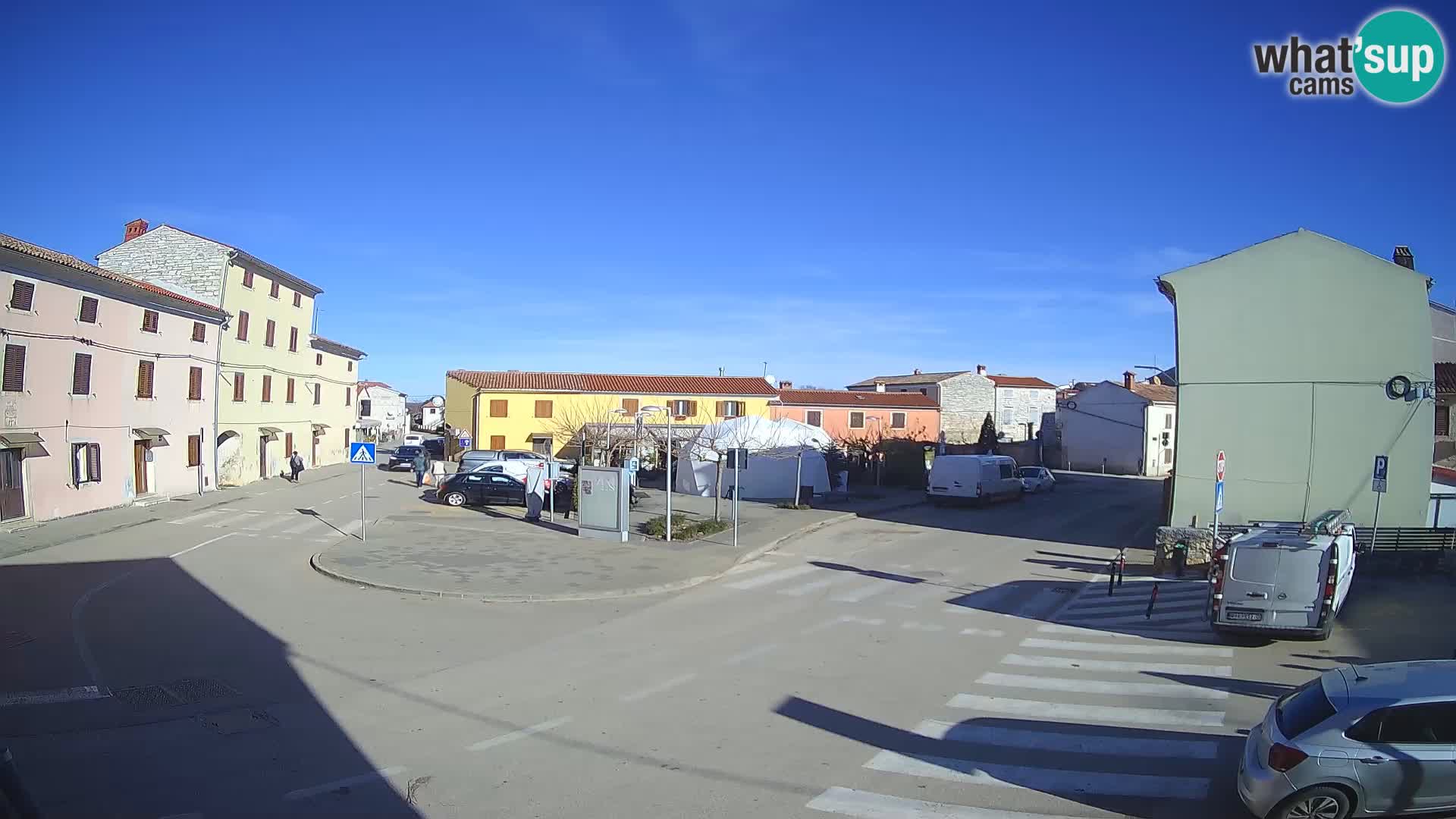 Bale Trg La Musa spletna kamera – Istra – Hrvaška