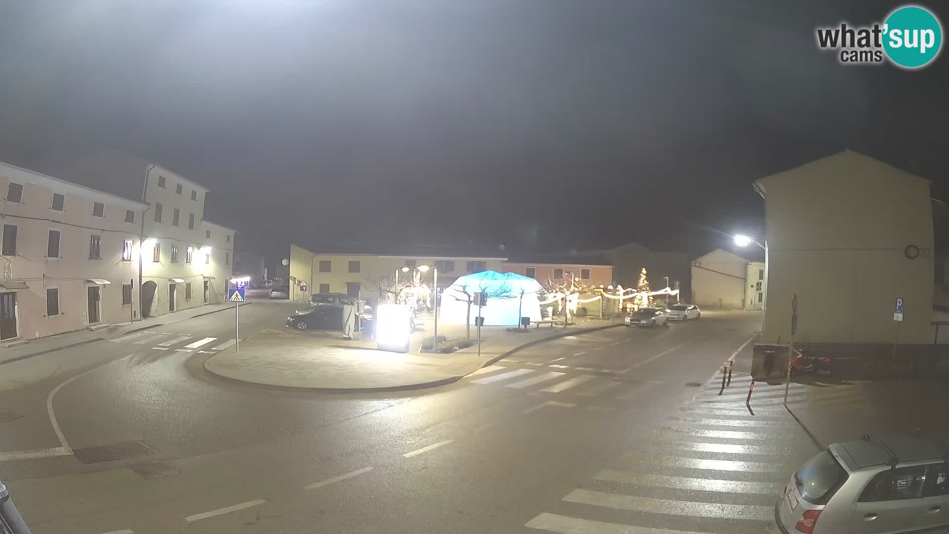 Bale, webcam de la plaza La Musa – Istria – Croacia