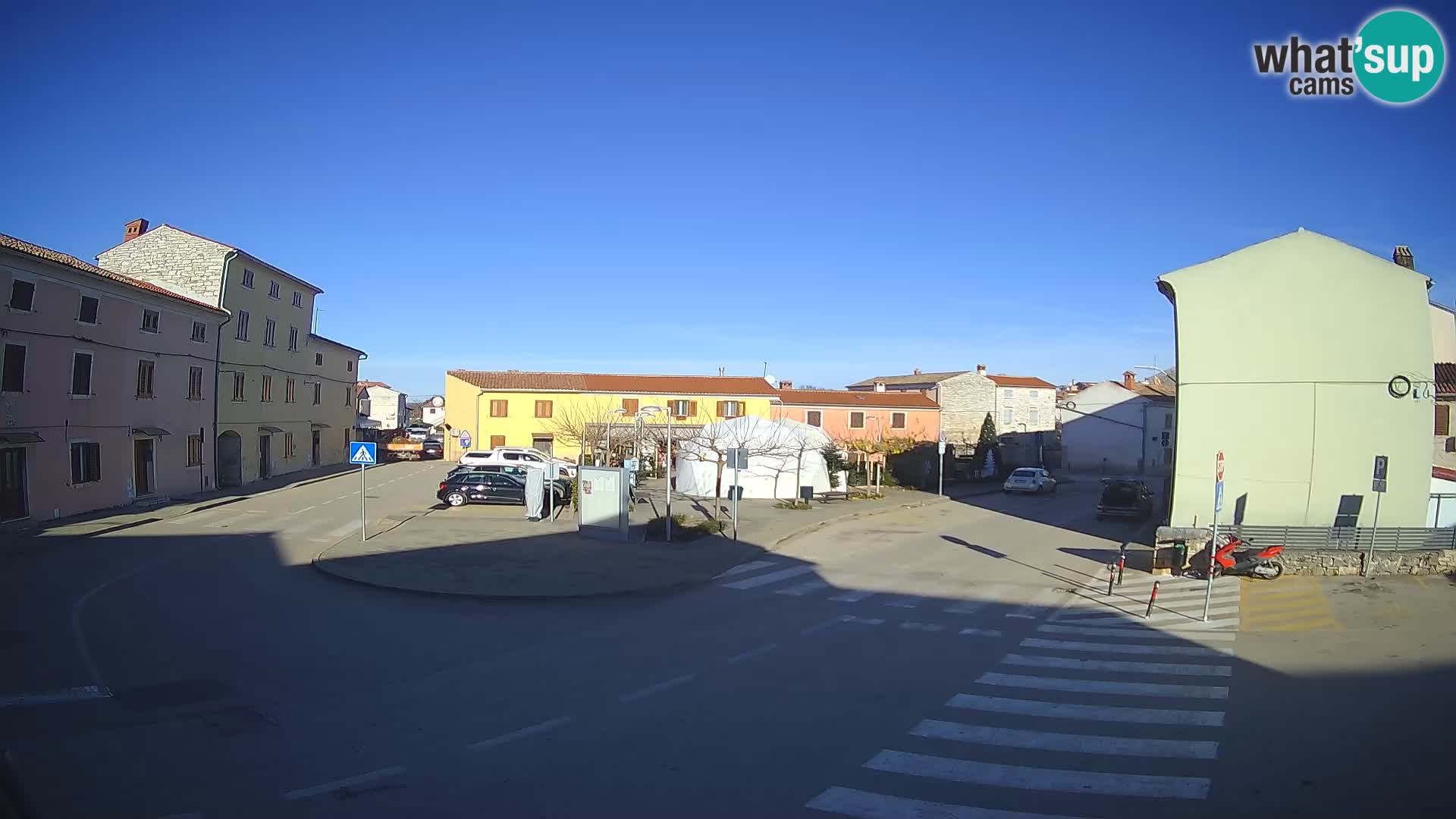 Bale Trg La Musa webcam – Istria – Croatia