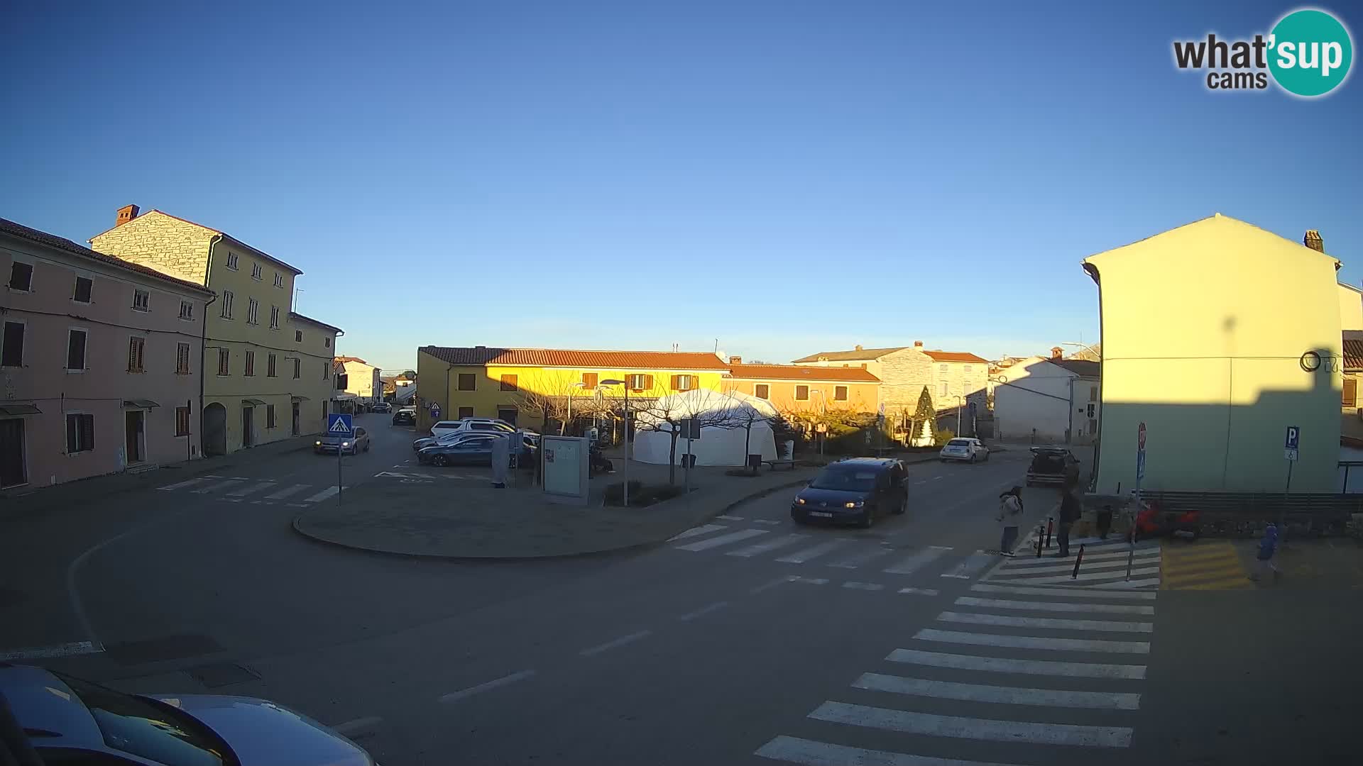 Bale Trg La Musa webcam – Istria – Croatia