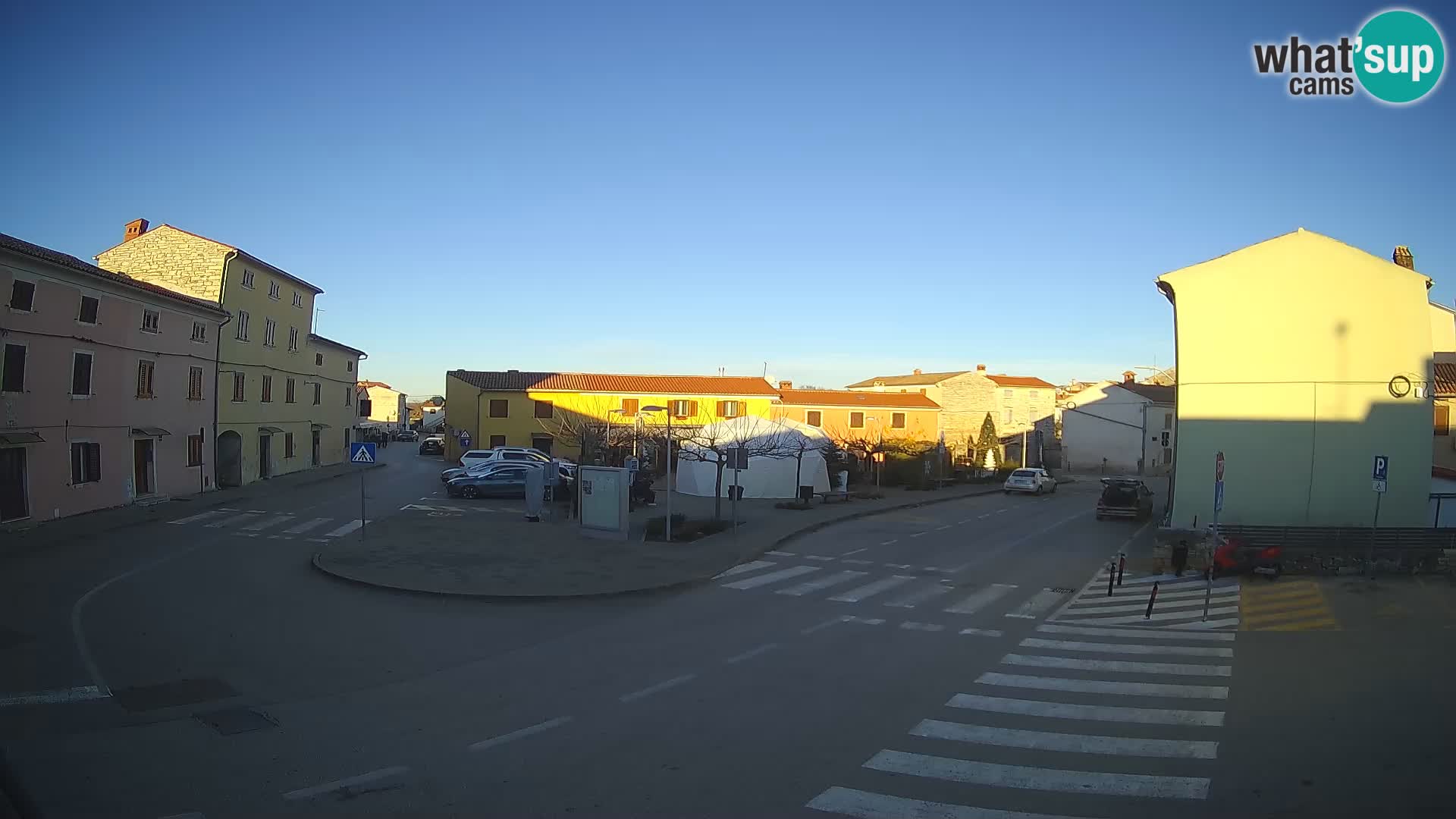 Bale Trg La Musa webcam – Istria – Croatia