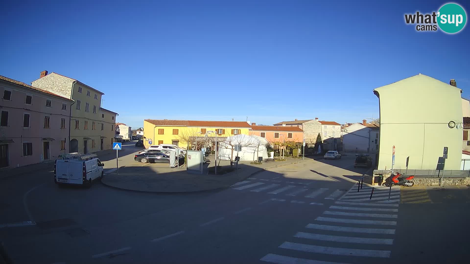 Bale Trg La Musa webcam – Istria – Croatia