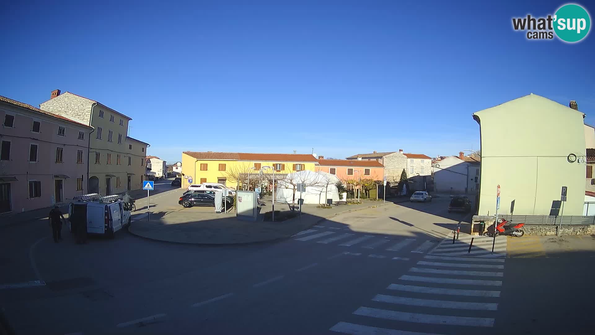 Bale Trg La Musa webcam – Istria – Croatia