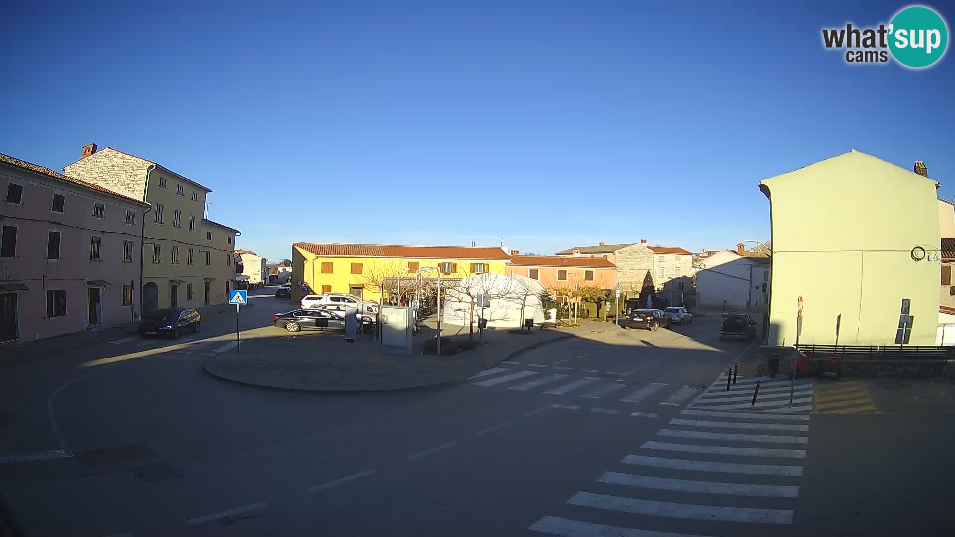 Webcam Valle, piazza La Musa – Istria – Croazia