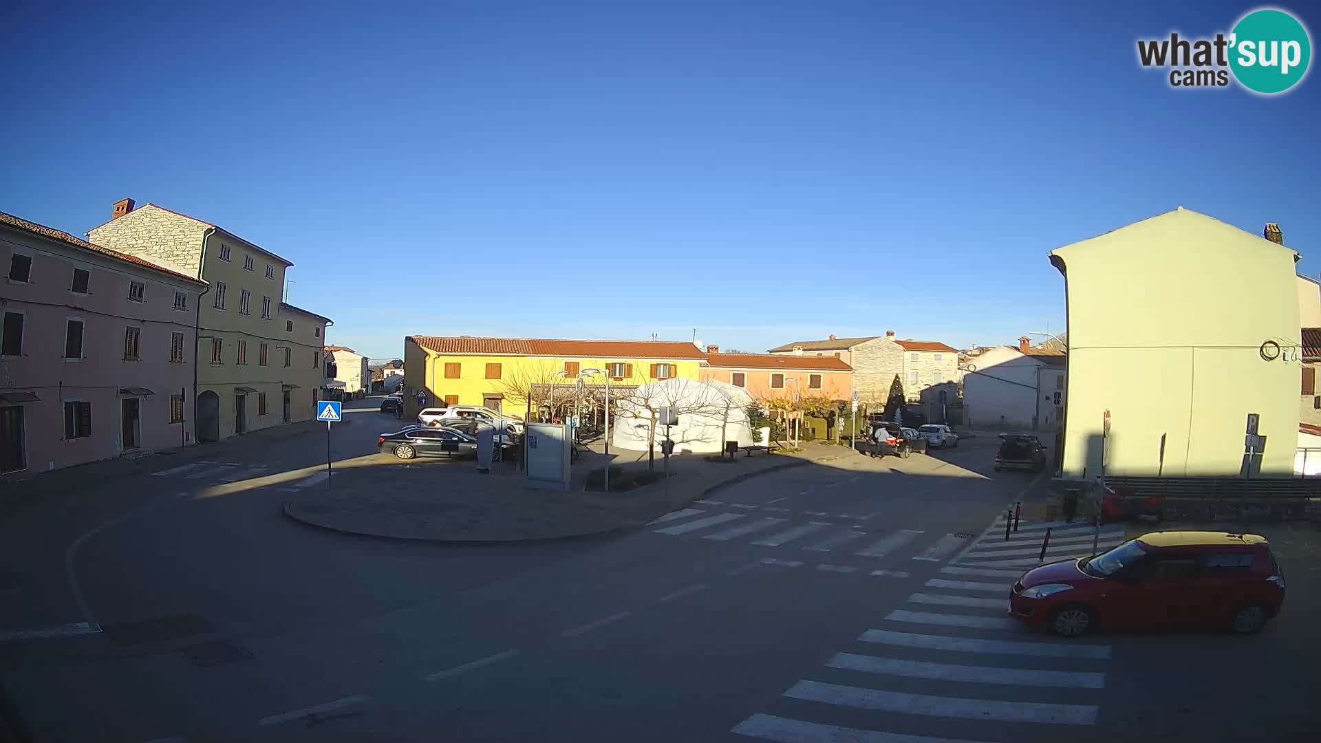 Bale Trg La Musa webcam – Istria – Croatia